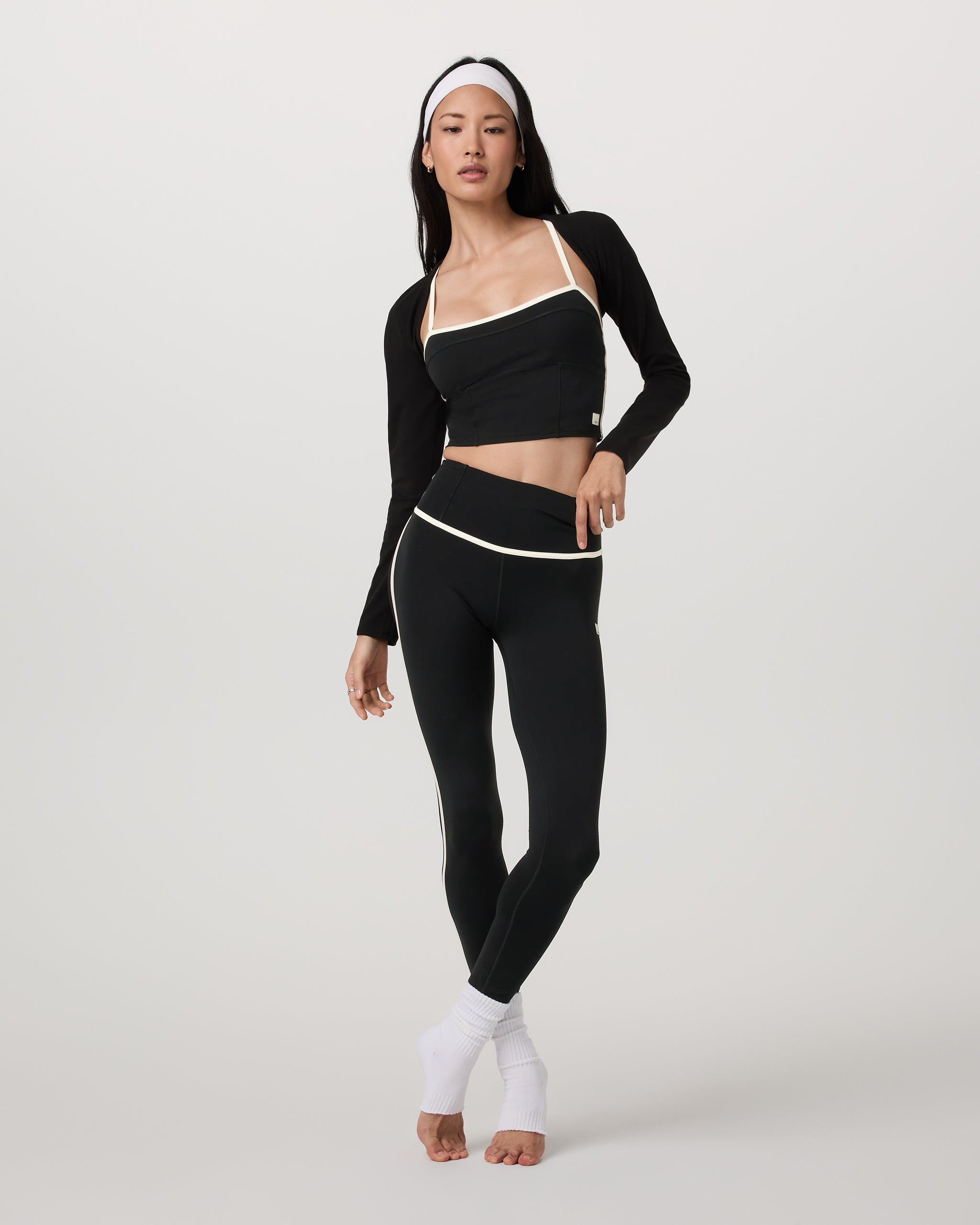 Vuori AllTheFeels™ Corset Legging | Black - Image 4