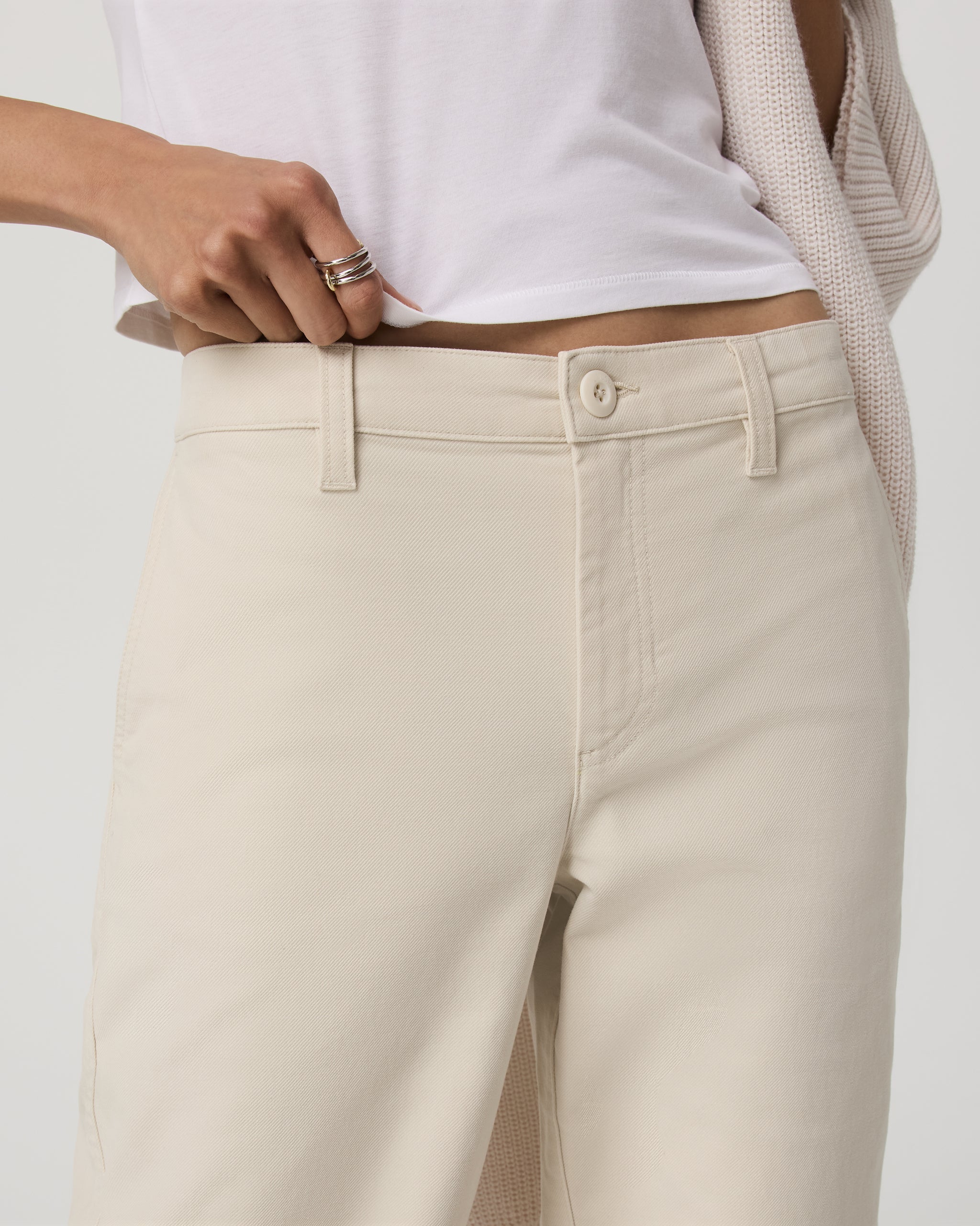 Telluride Twill Pant | Bone - Image 3