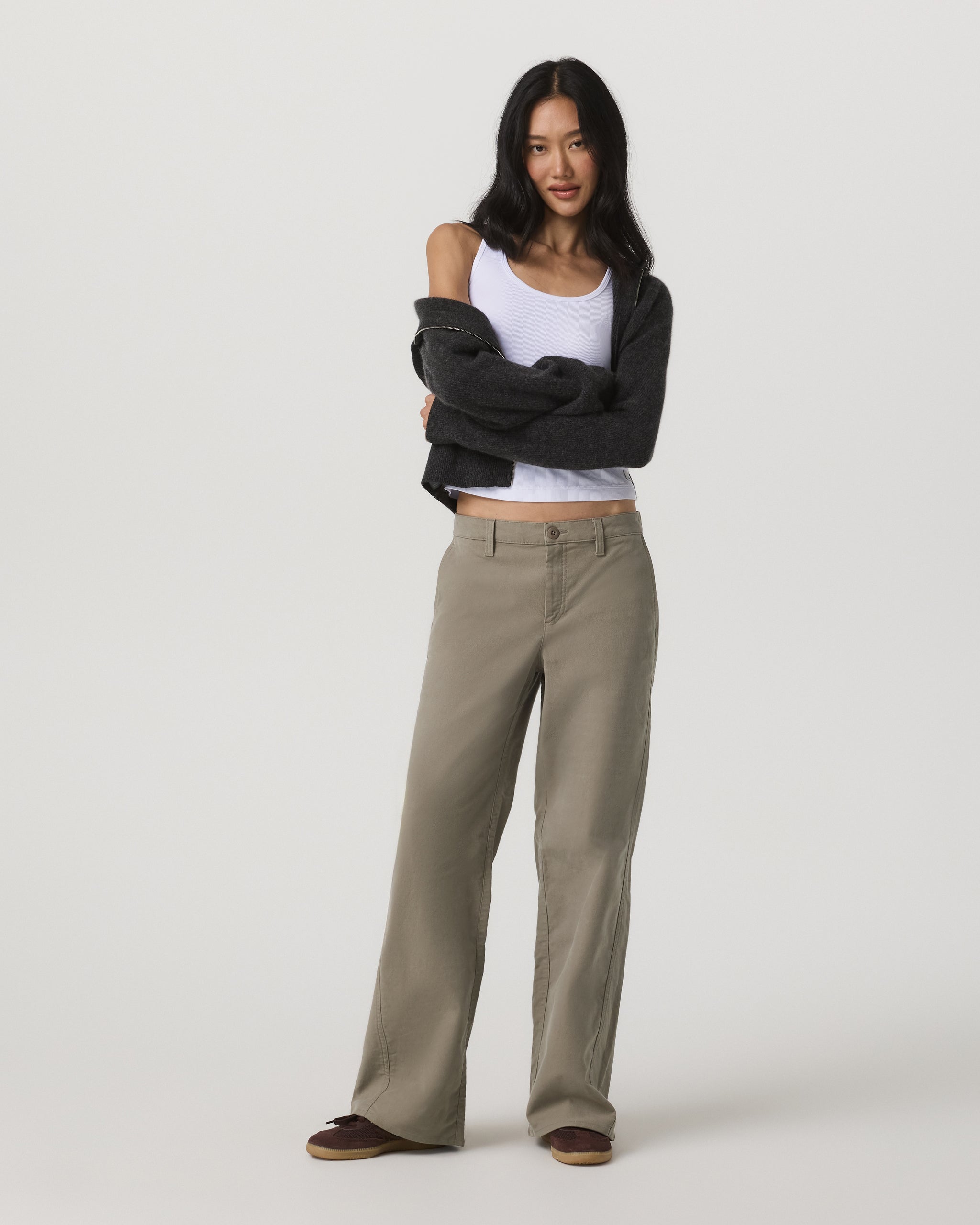 Telluride Twill Pant | Taupe - Image 2