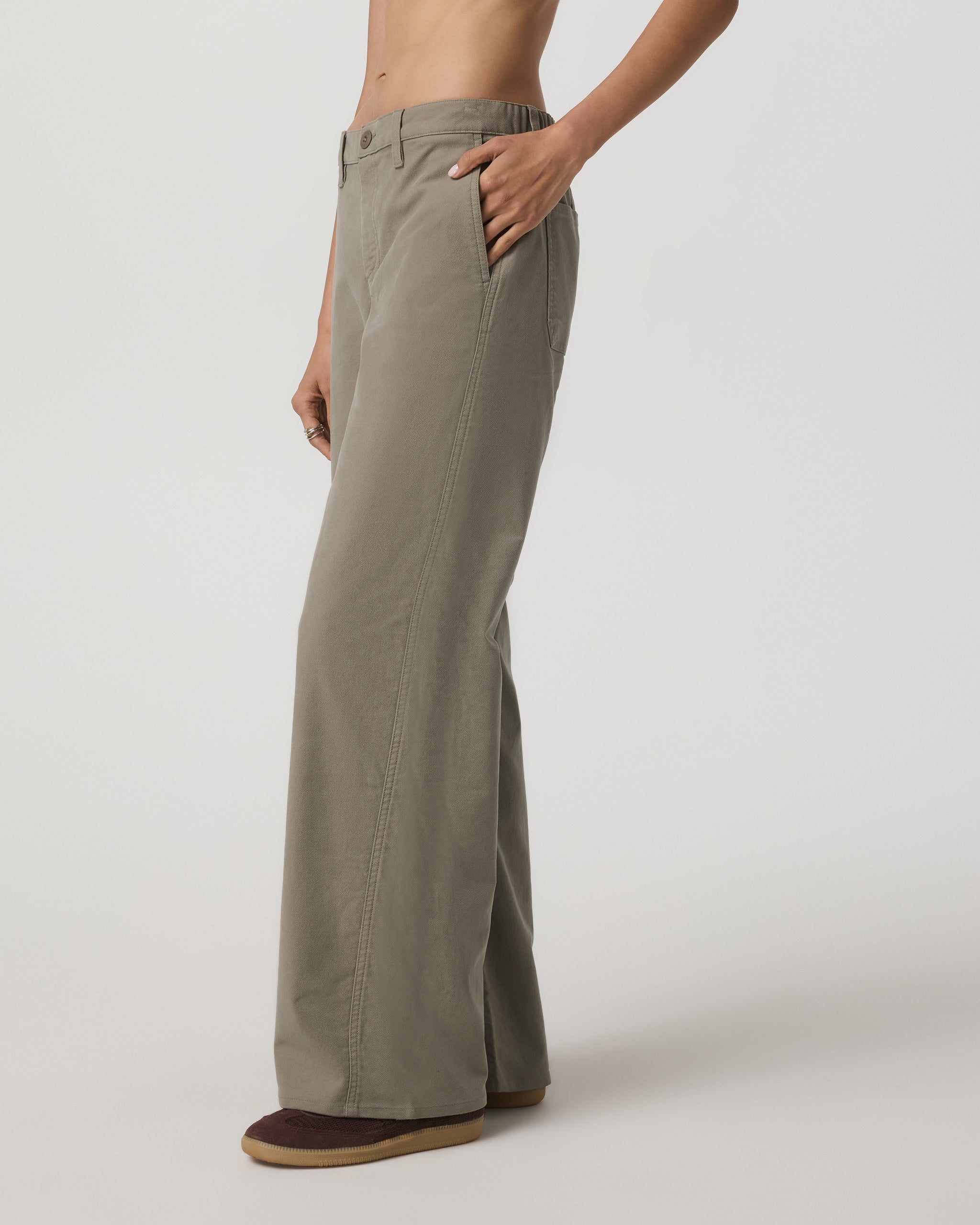 Telluride Twill Pant | Taupe - Image 5