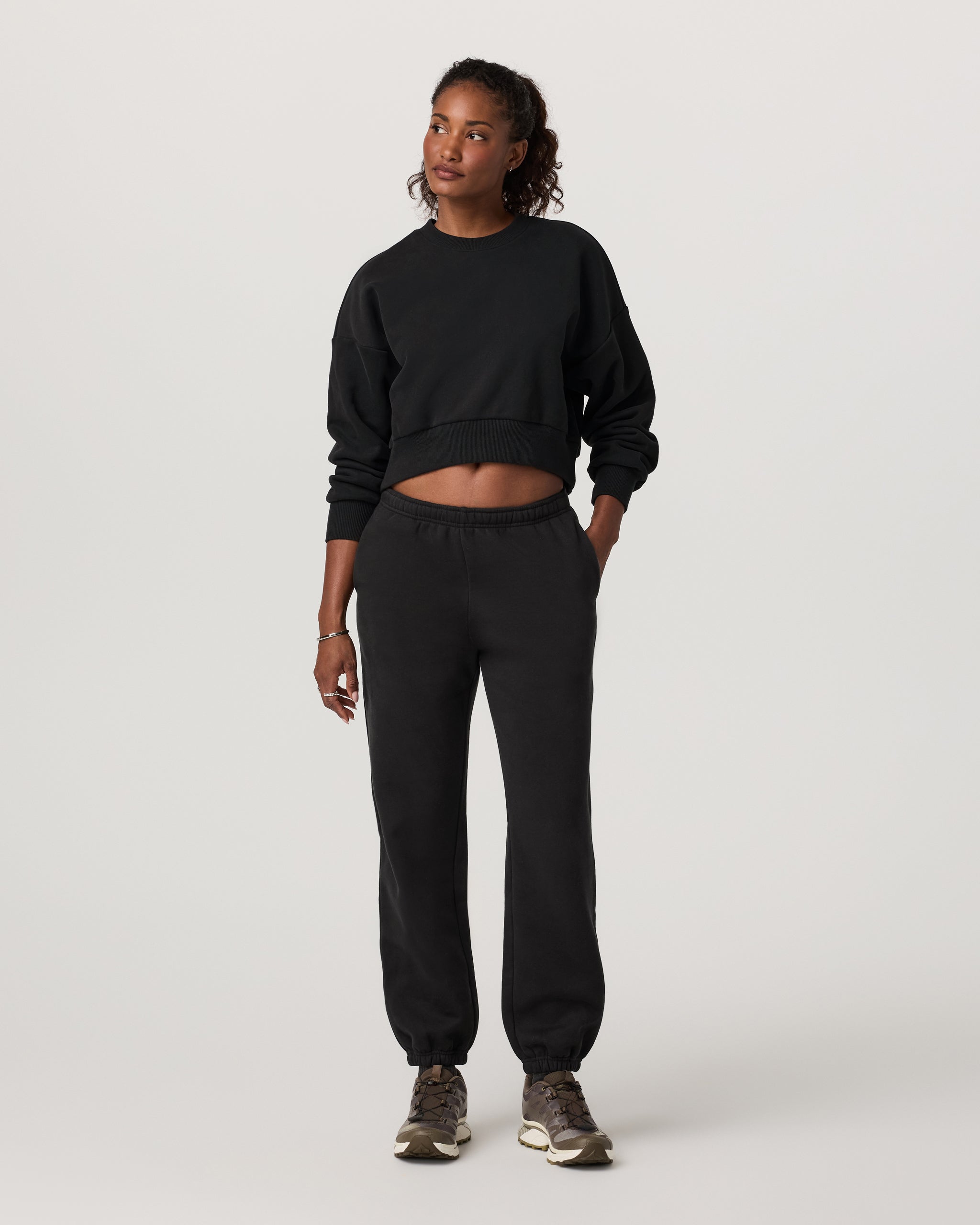 Restore Classic Sweatpant-Long | Washed Black - Image 4