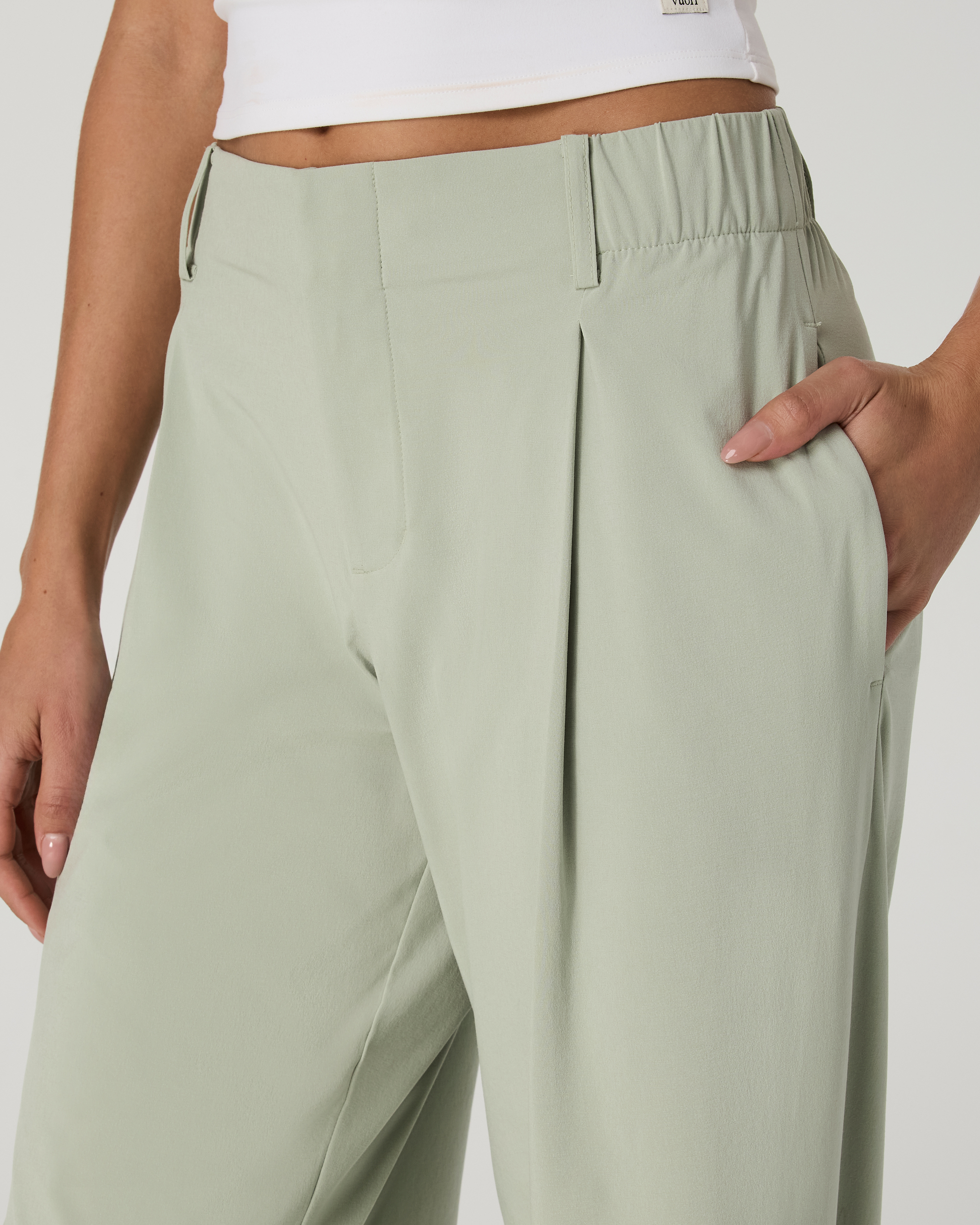Villa Wideleg Trouser - Short | Sweet Pea - Image 4