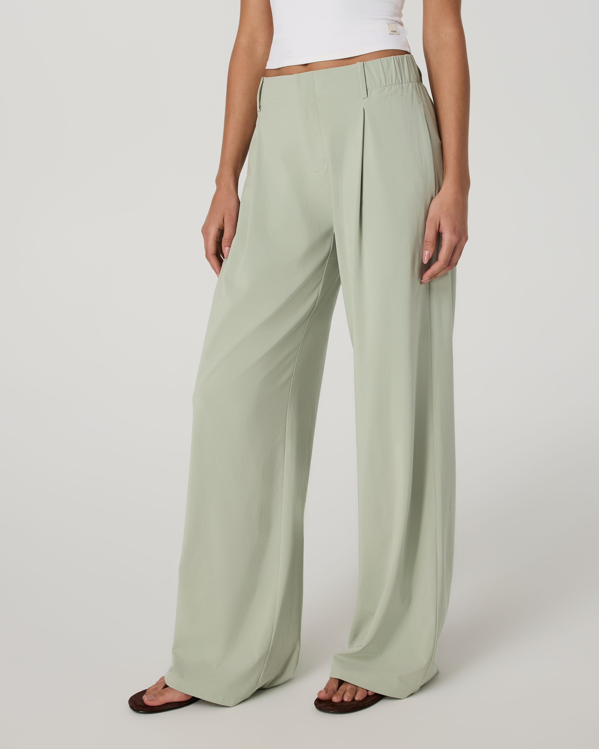 Villa Wideleg Trouser - Short | Sweet Pea