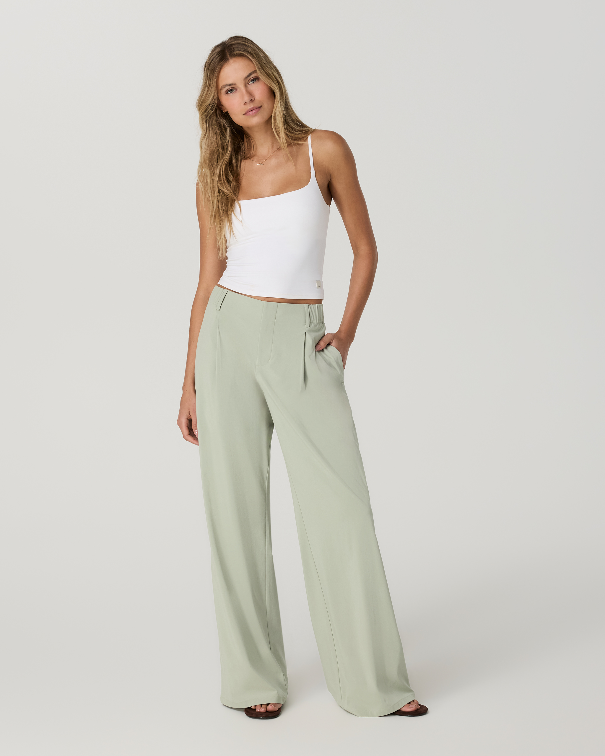 Villa Wideleg Trouser | Sweet Pea - Image 4