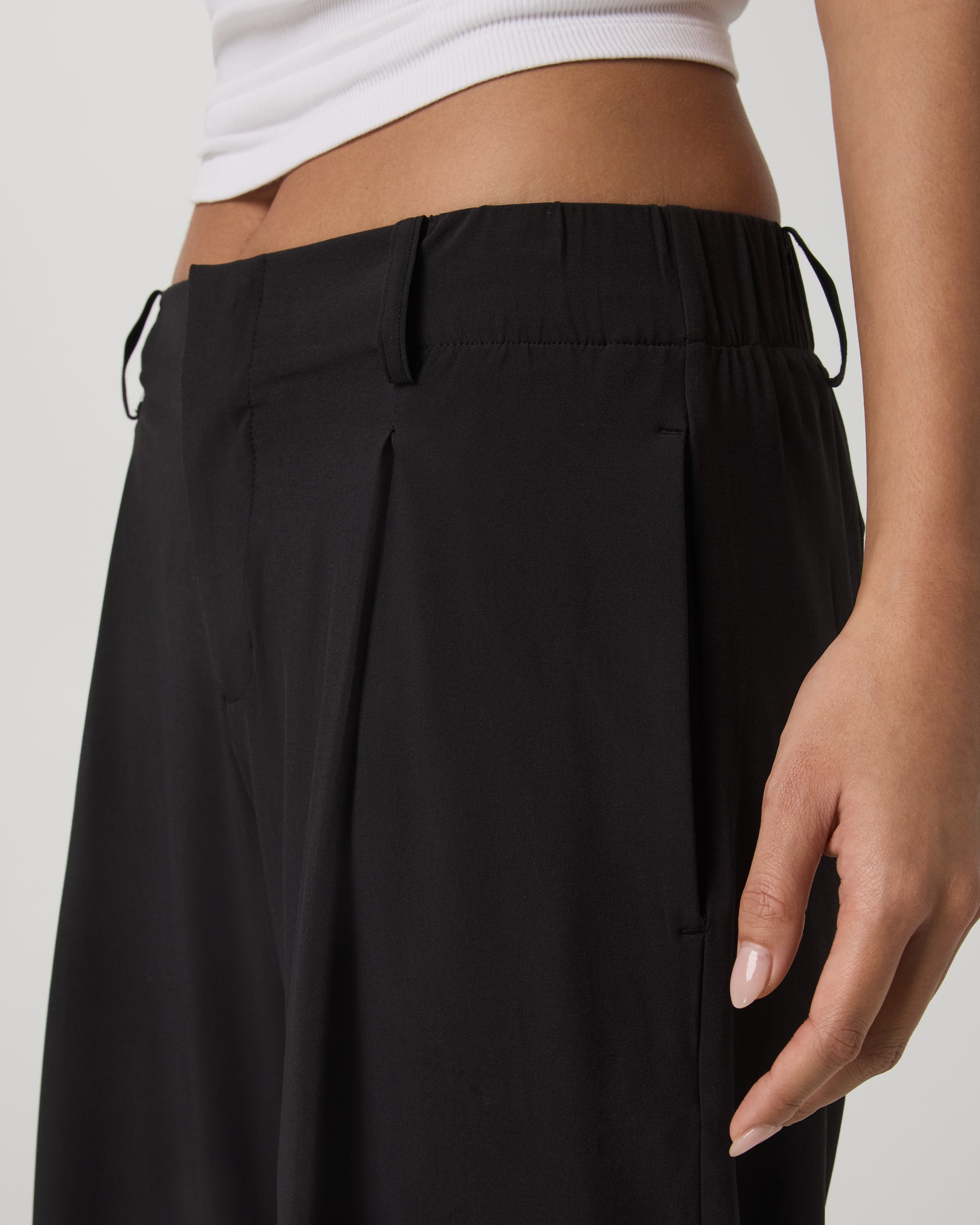 Villa Wideleg Trouser - Long | Black - Image 4