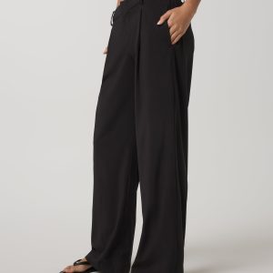 Villa Wideleg Trouser - Long | Black