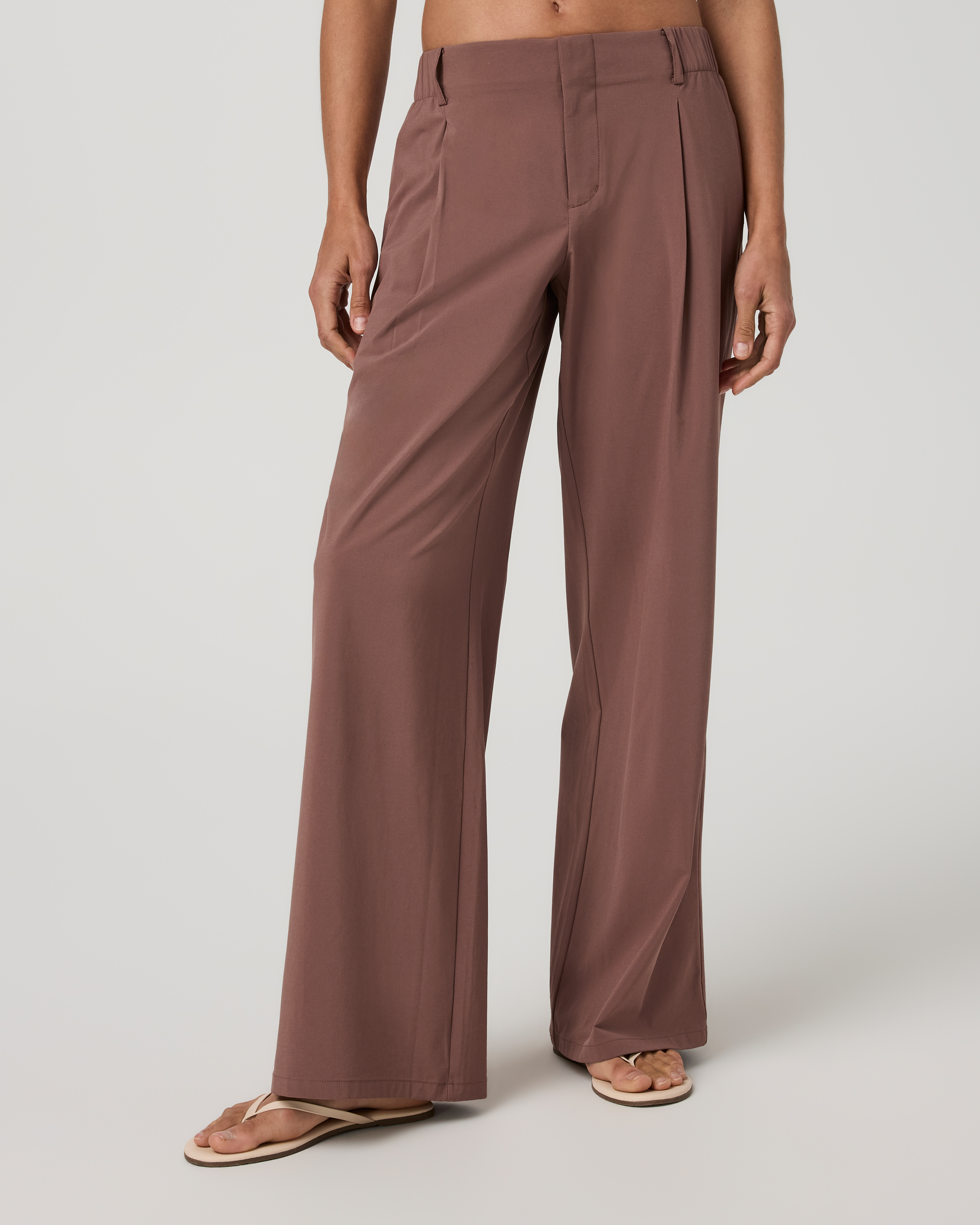 Villa Wideleg Trouser - Long | Sable