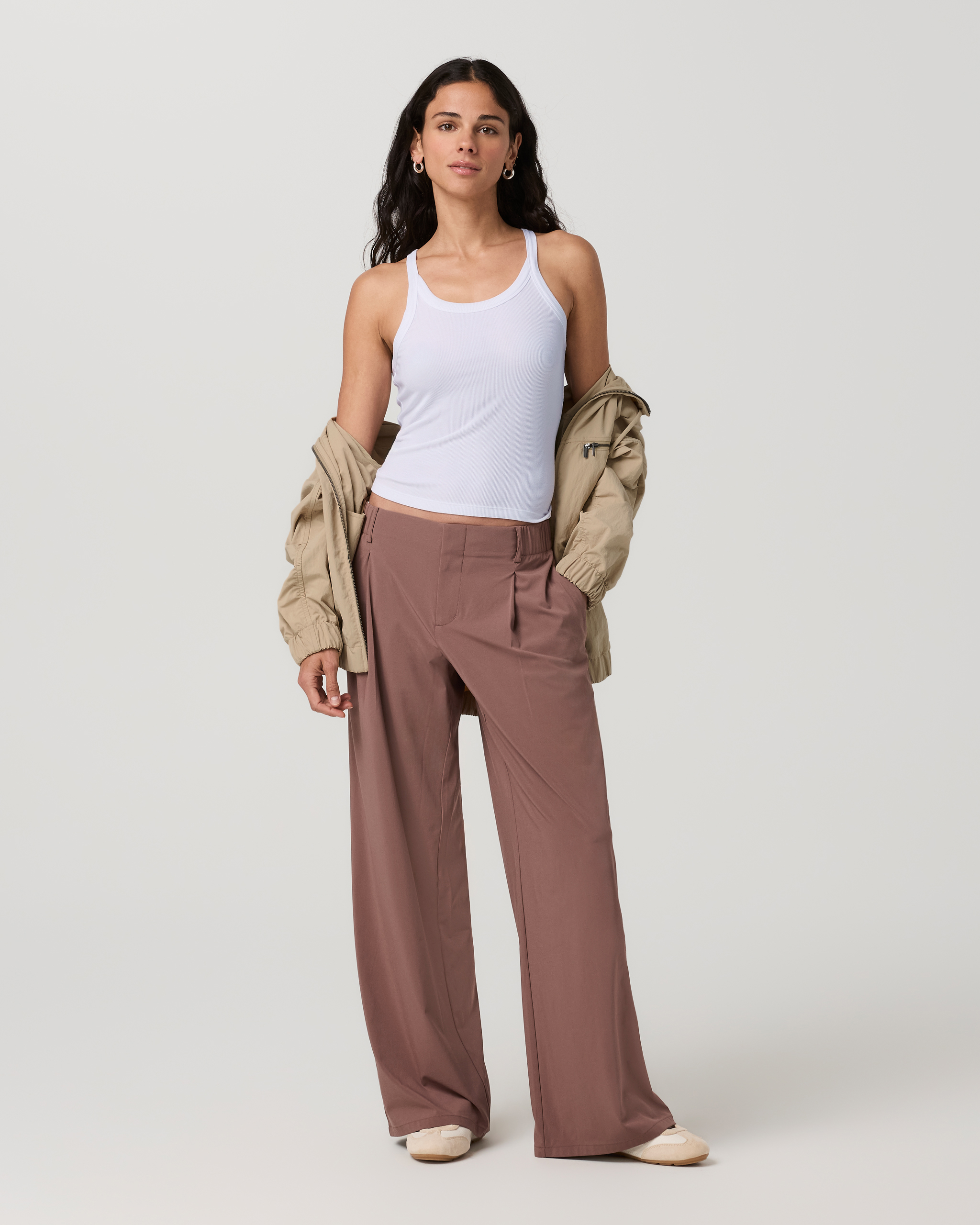 Villa Wideleg Trouser - Short | Sable - Image 2