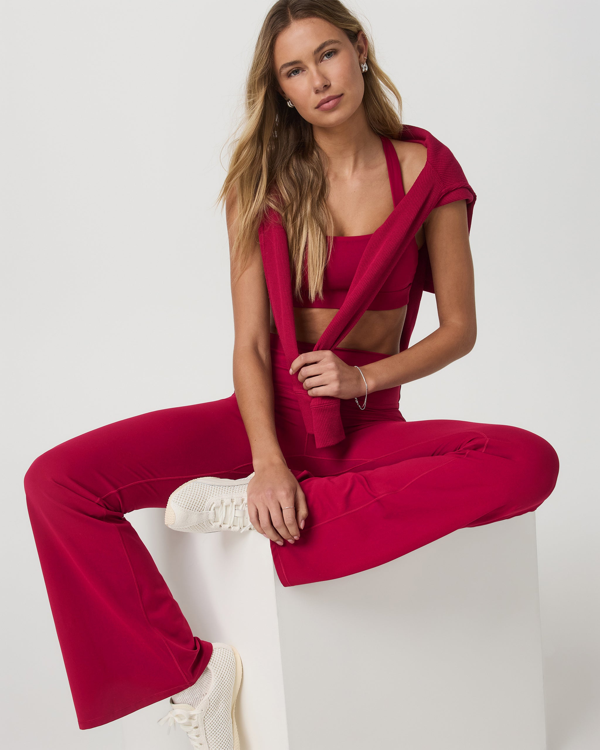 Vuori AllTheForm™ Flare - Short | Strawberry - Image 2