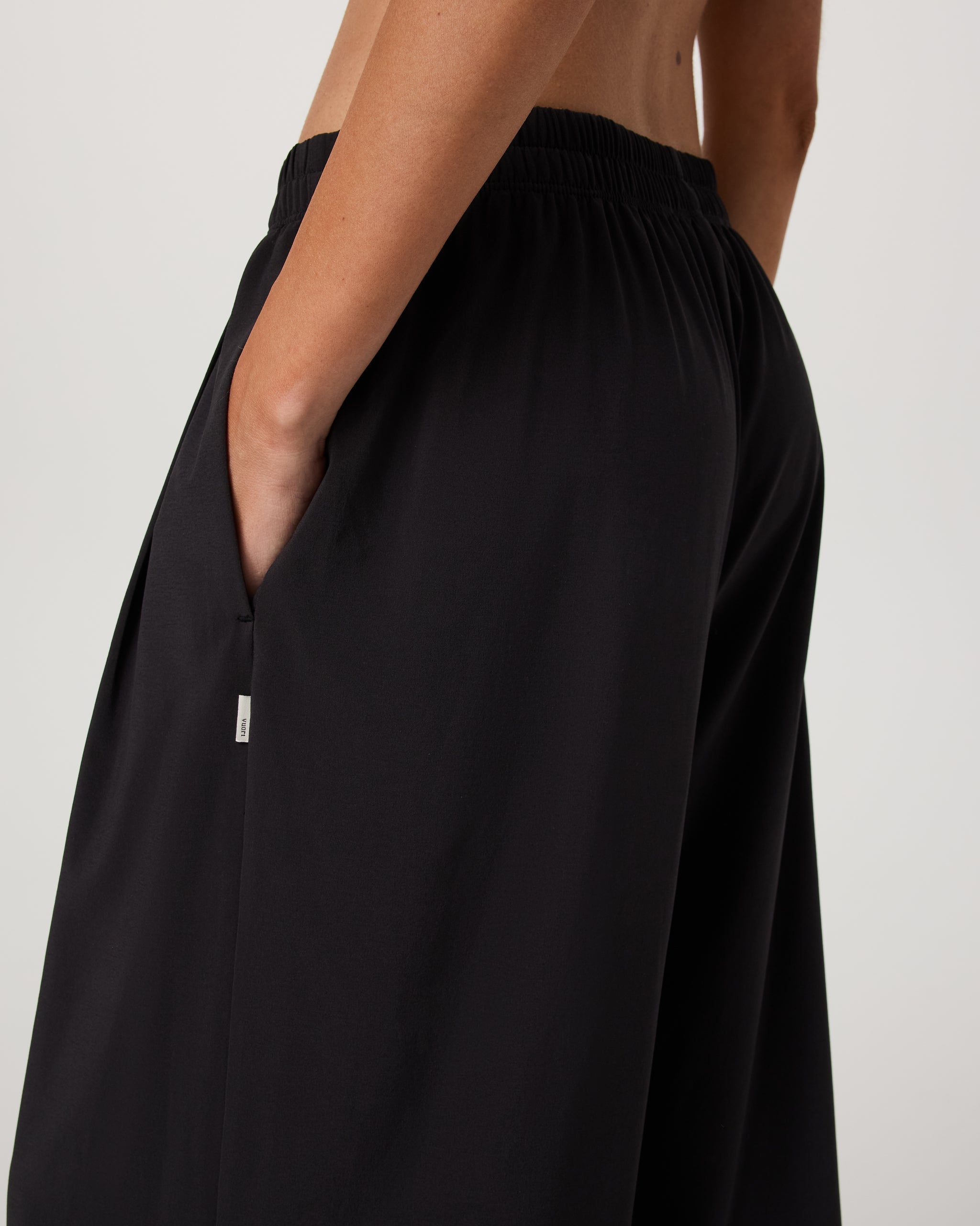 Villa Vibes Wideleg - Short | Black - Image 2
