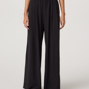 Villa Vibes Wideleg | Black