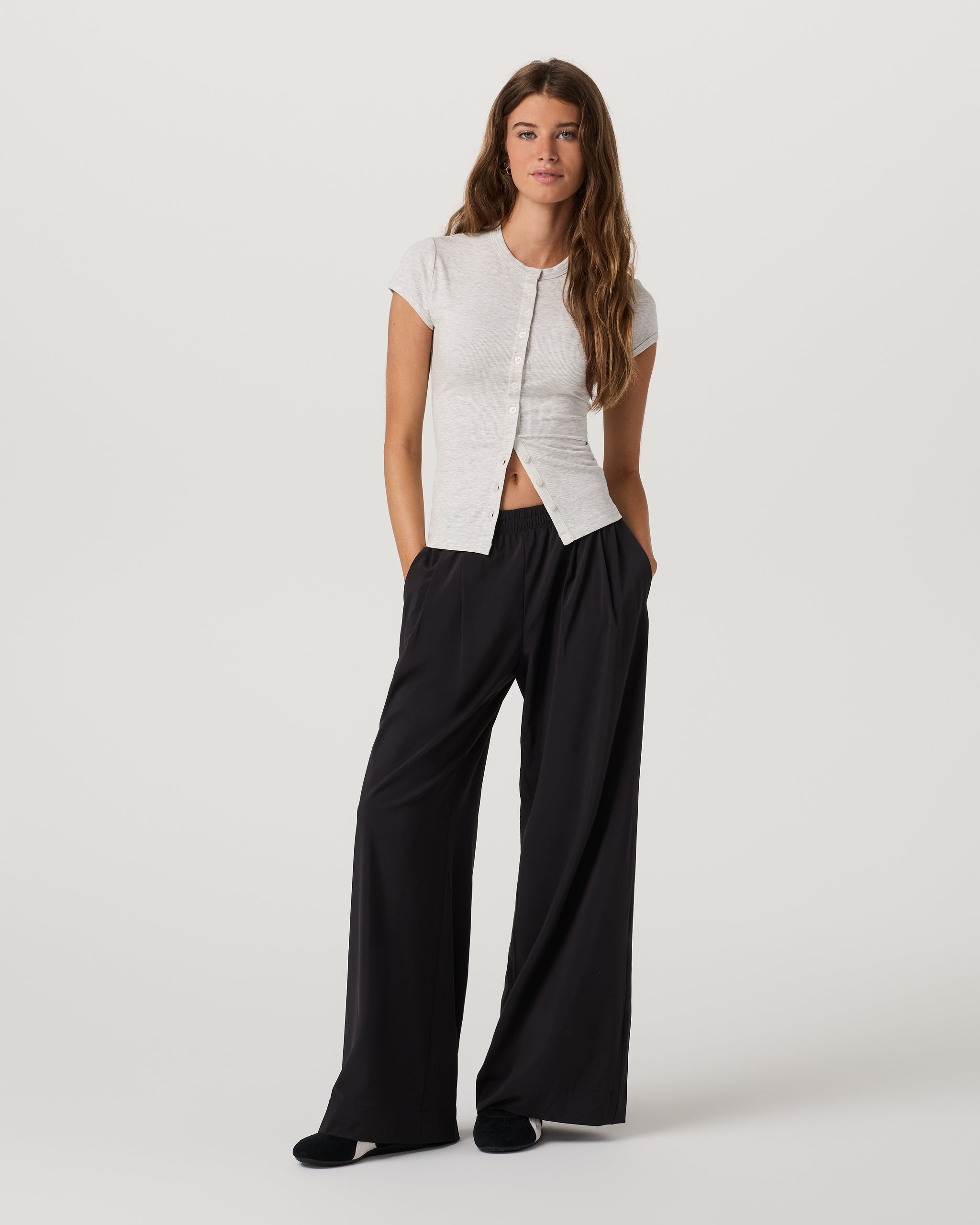 Villa Vibes Wideleg | Black - Image 2