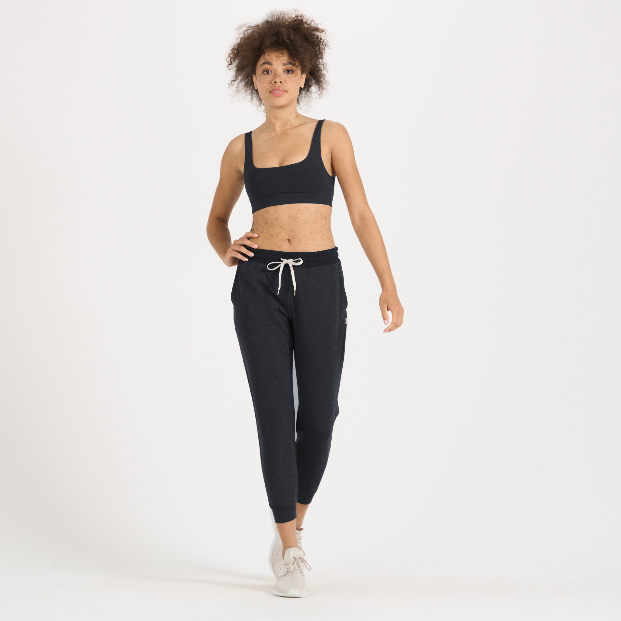 Lux Rib Performance Jogger | Midnight Heather - Image 3