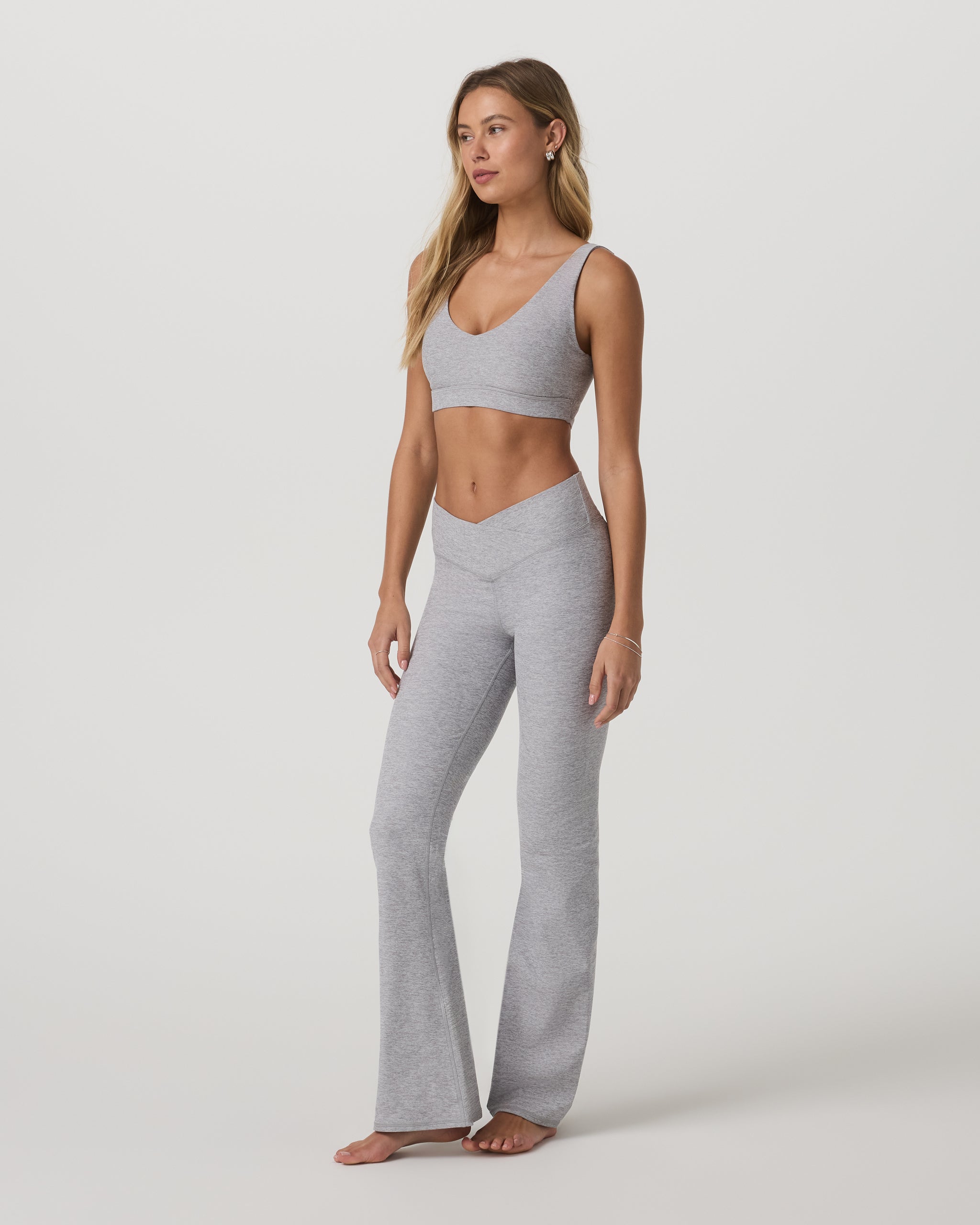 Elevation Rhythm Flare | Light Heather Grey