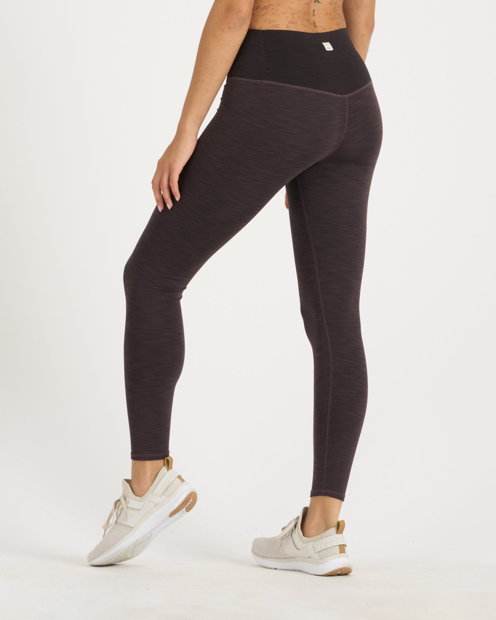 Lux Rib Studio Legging | Quartz Heather - Image 2