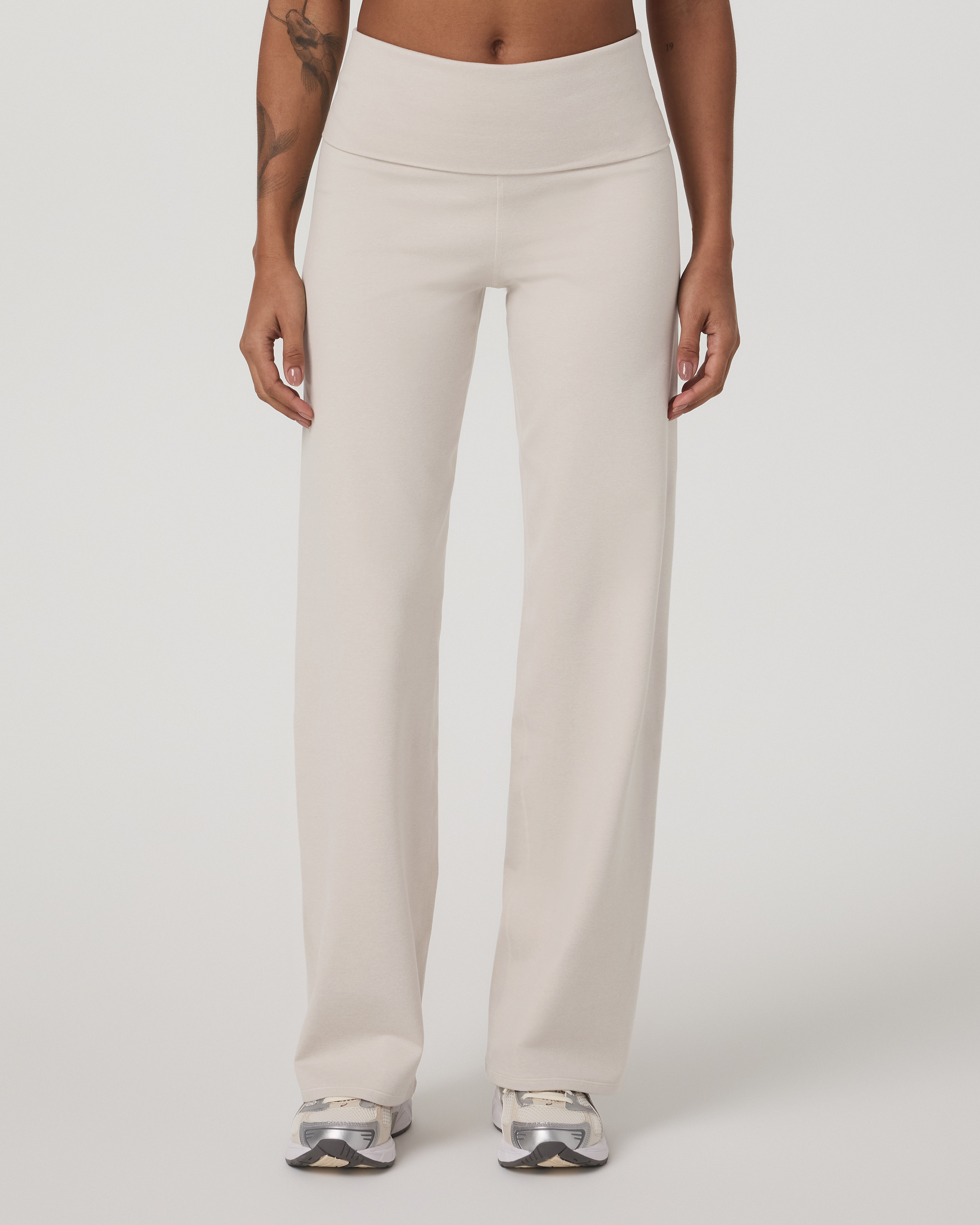 Granite Foldover Straight Leg | Oatmeal Heather - Image 5