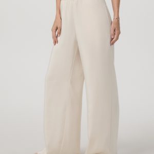 Nova Satin Wideleg Pant | Milkweed