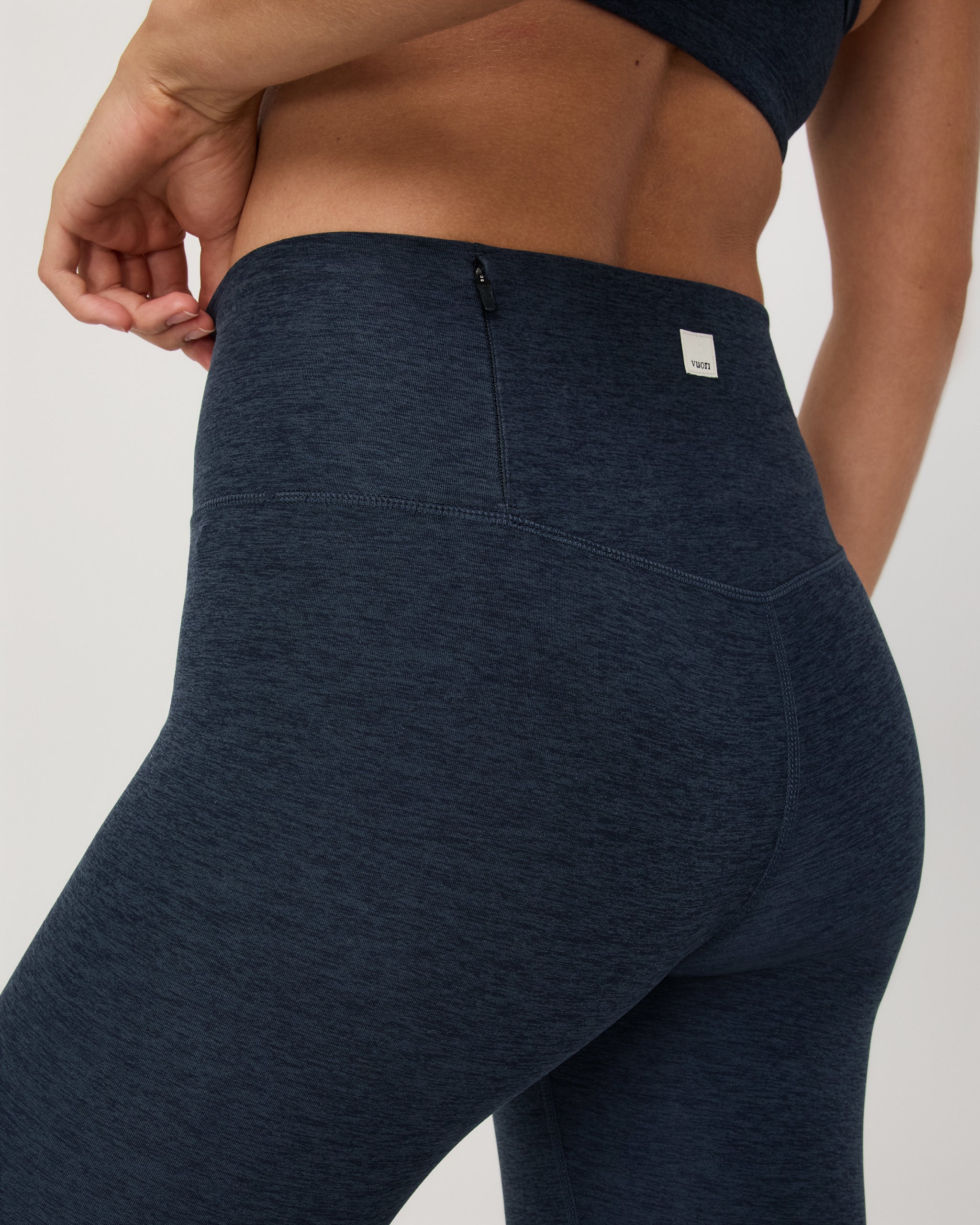 Clean Elevation Legging-Long | Midnight Heather - Image 2