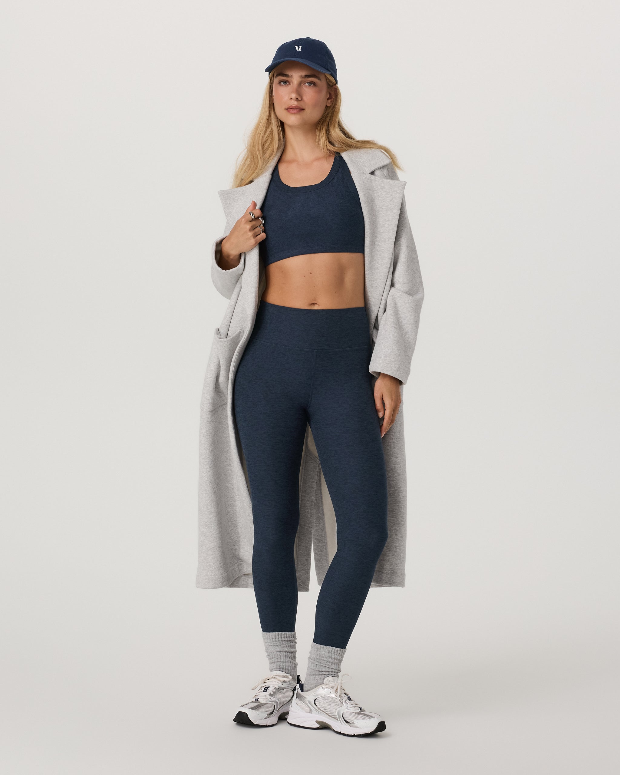Clean Elevation Legging-Long | Midnight Heather - Image 4