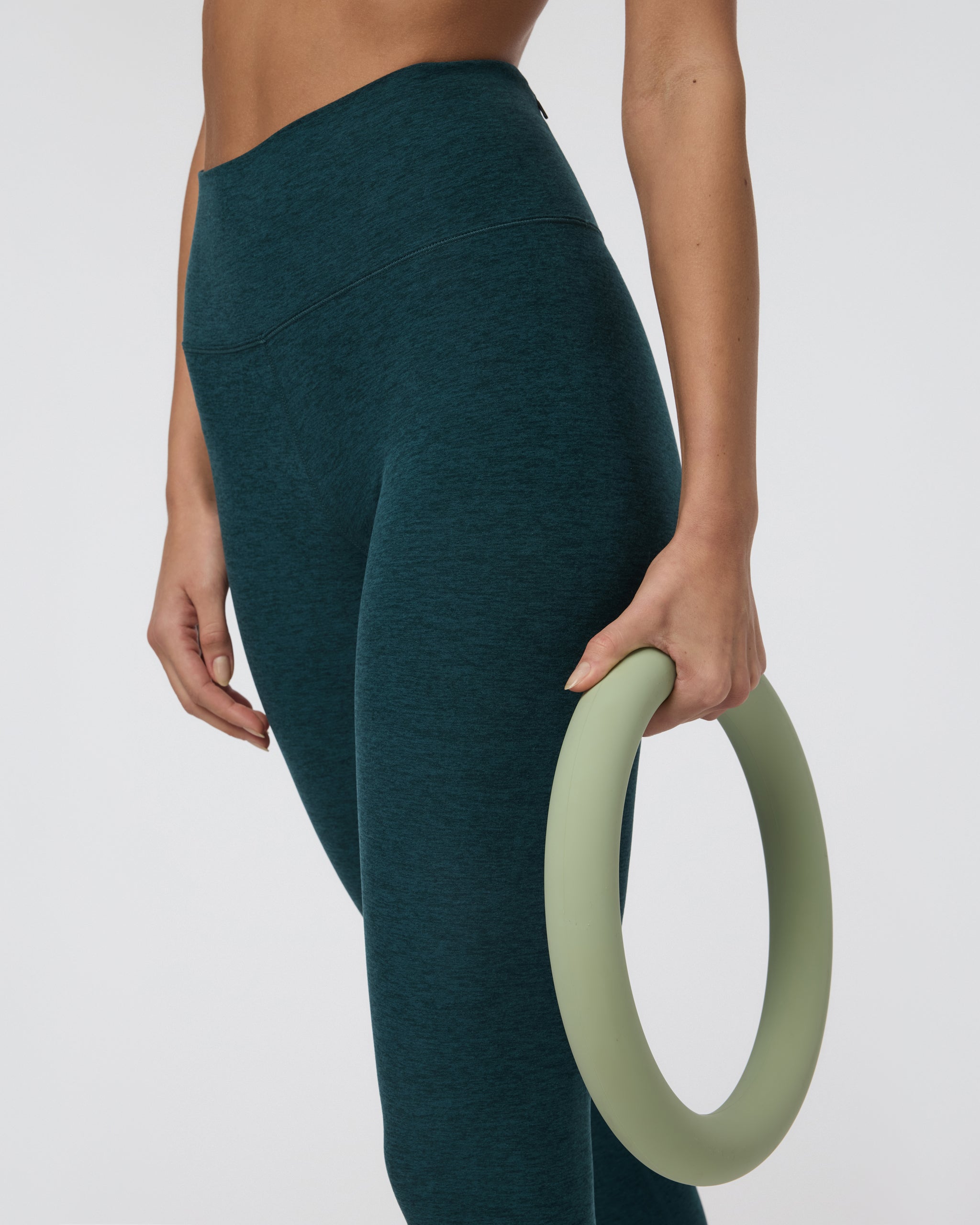 Clean Elevation Legging-Long | Moss Heather - Image 4