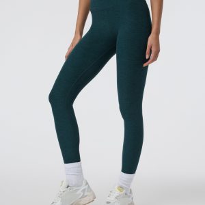Clean Elevation Legging-Short | Moss Heather