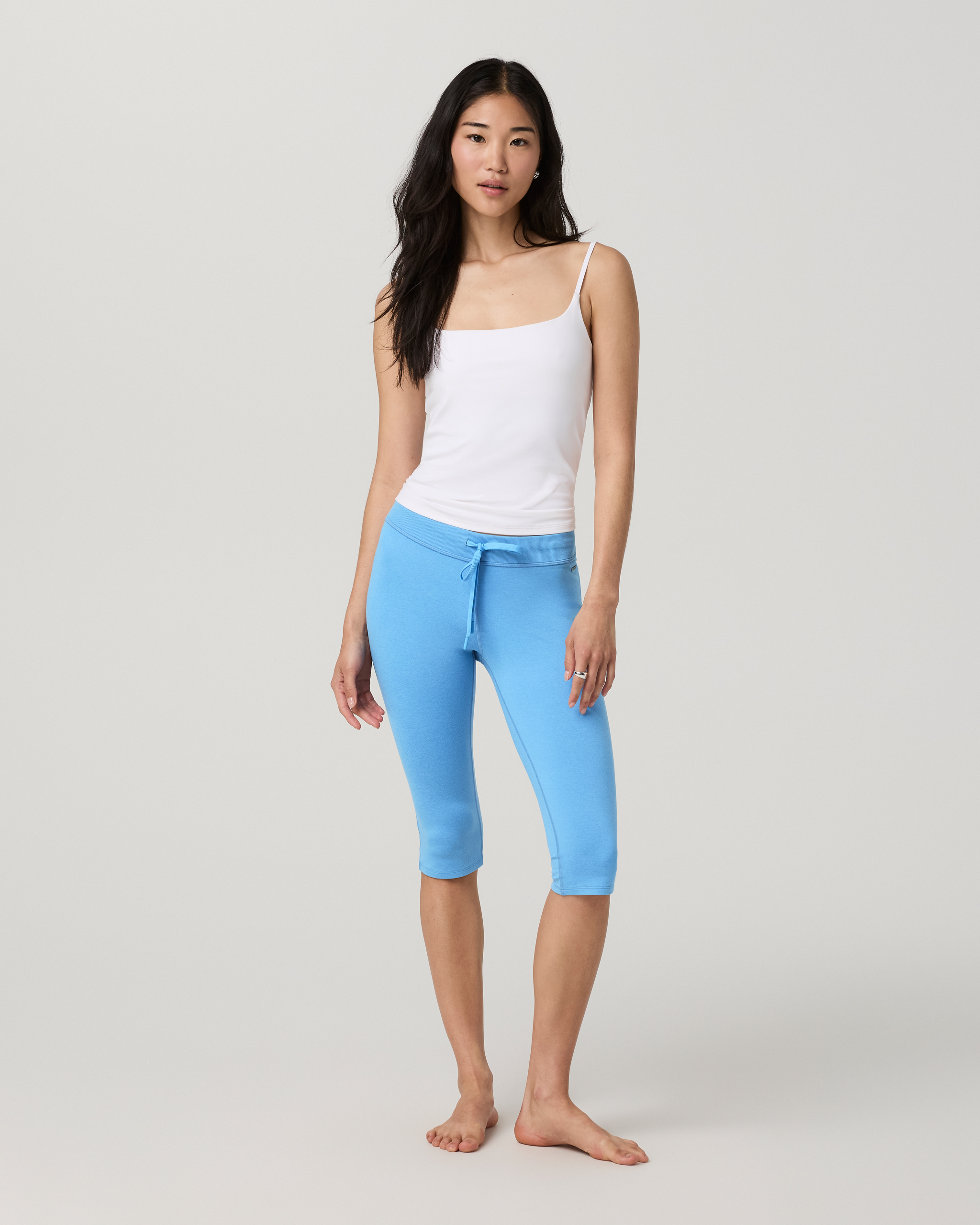 Halo Low Rise Crop Pant | Oasis Blue Heather - Image 4