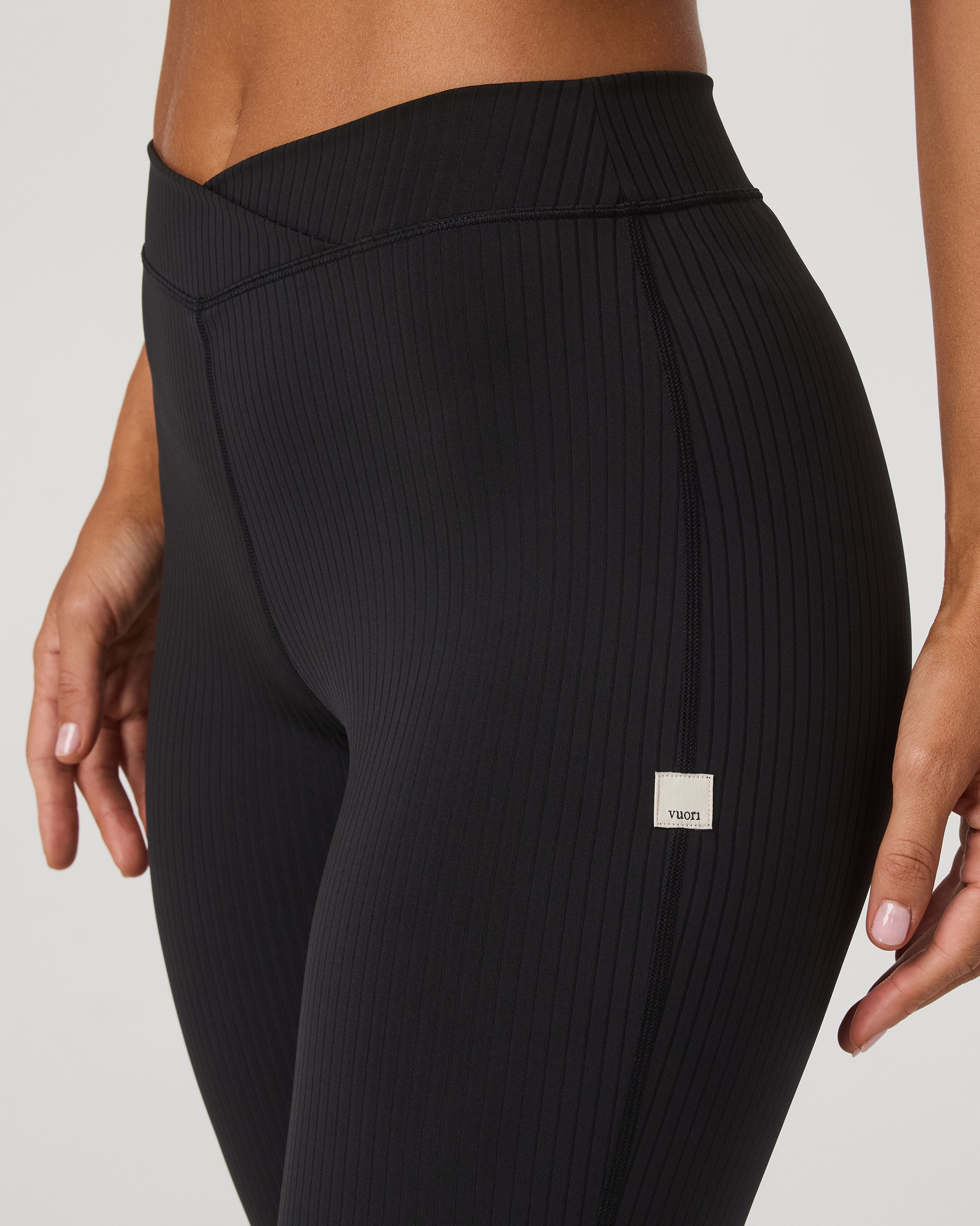 Inversion Rib Slim Flare | Black - Image 2
