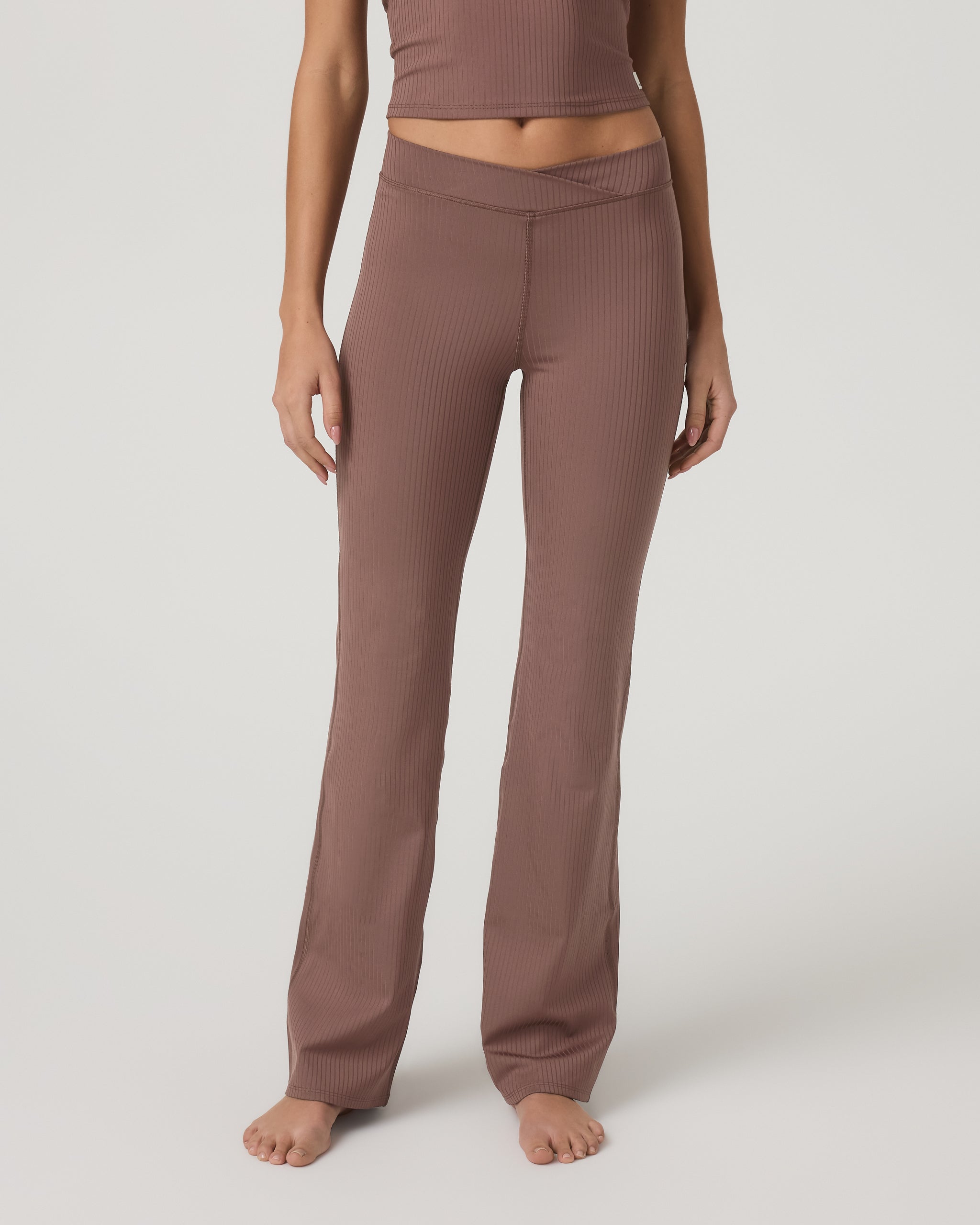 Inversion Rib Slim Flare | Sable - Image 2