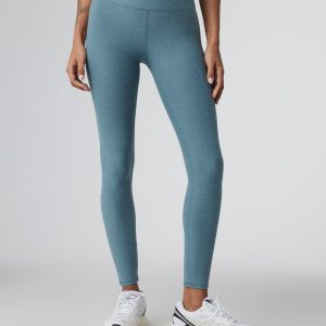 Clean Elevation Legging-Short | Smoke Blue Heather