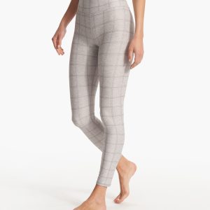 Clean Elevation Legging | Clay Heather Windowpane