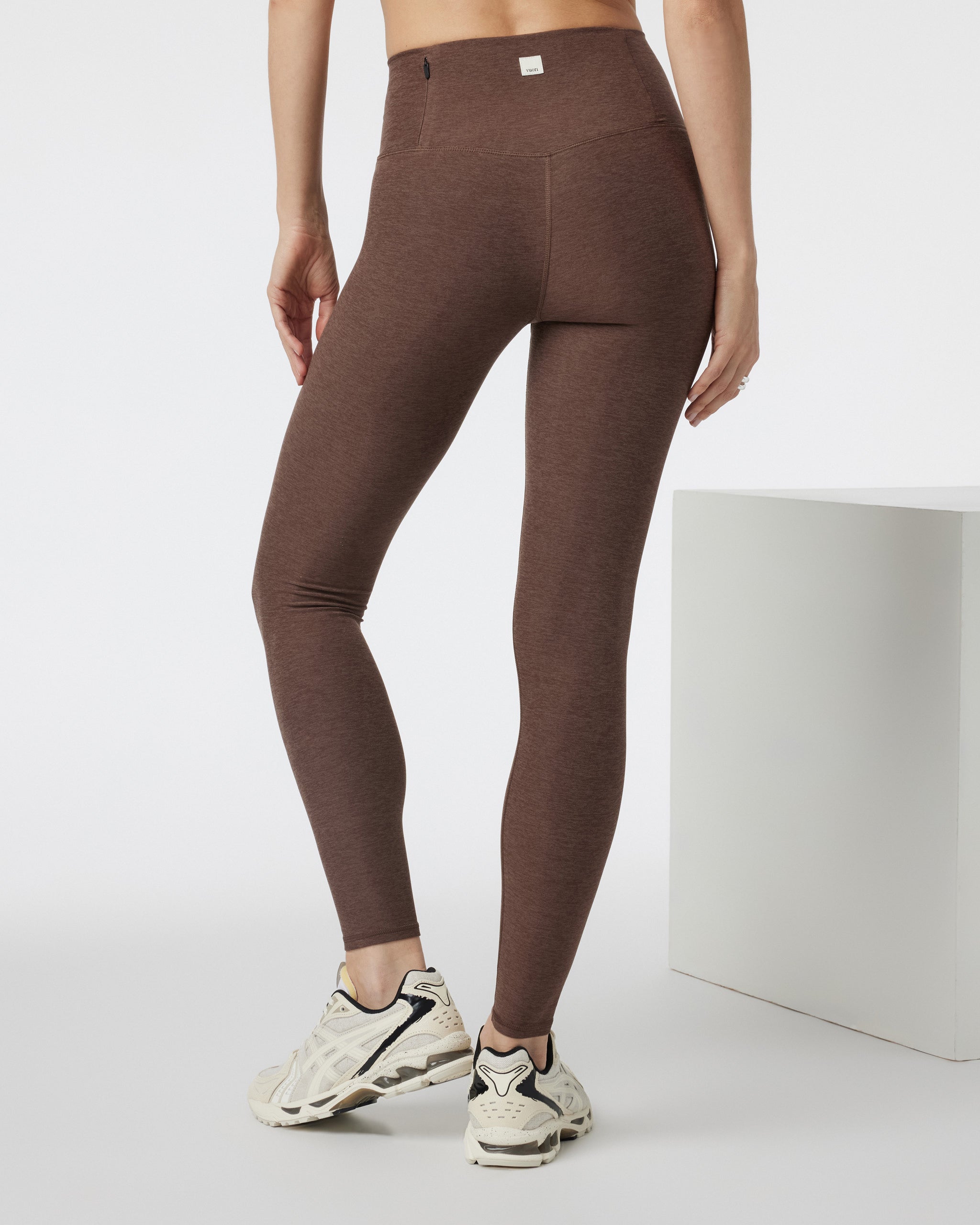 Clean Elevation Legging | Chocolate Milk Heather - Image 3