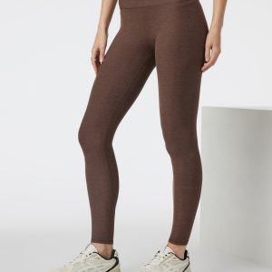 Clean Elevation Legging | Chocolate Milk Heather