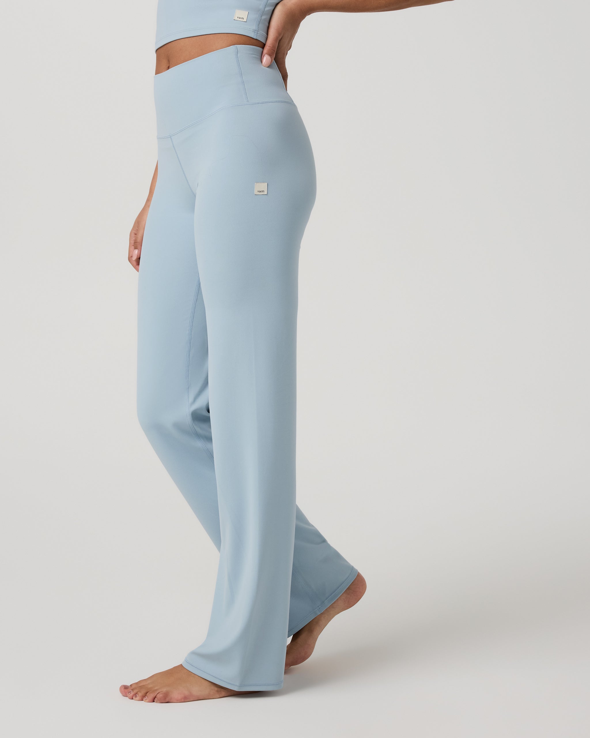 Vuori AllTheFeels™ Straight Leg - Short | Eggshell Blue - Image 4