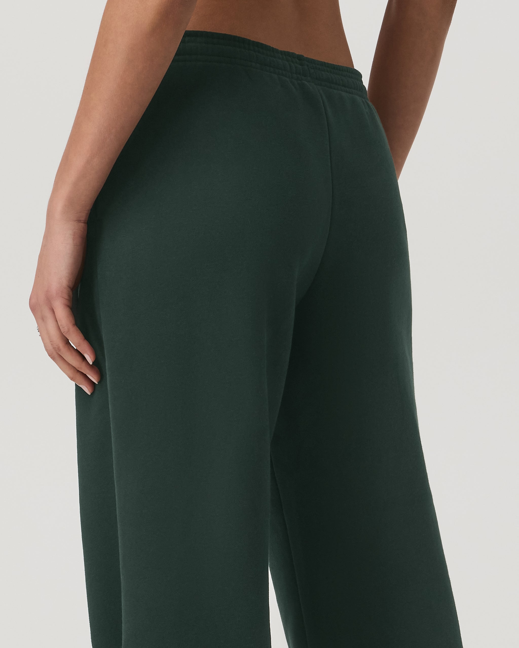 Restore Straight Leg Sweatpant-Short | Evergreen - Image 2