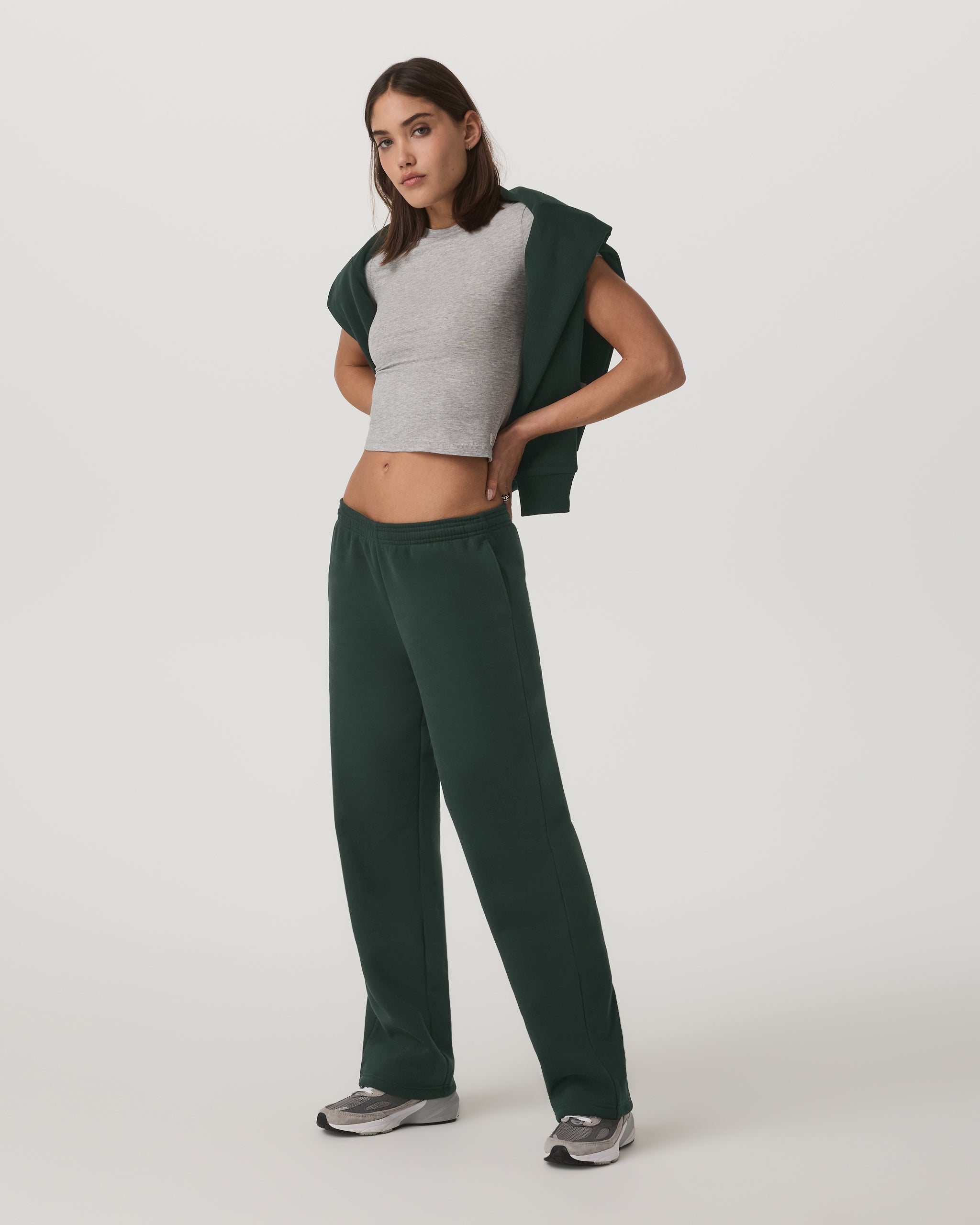 Restore Straight Leg Sweatpant | Evergreen - Image 3