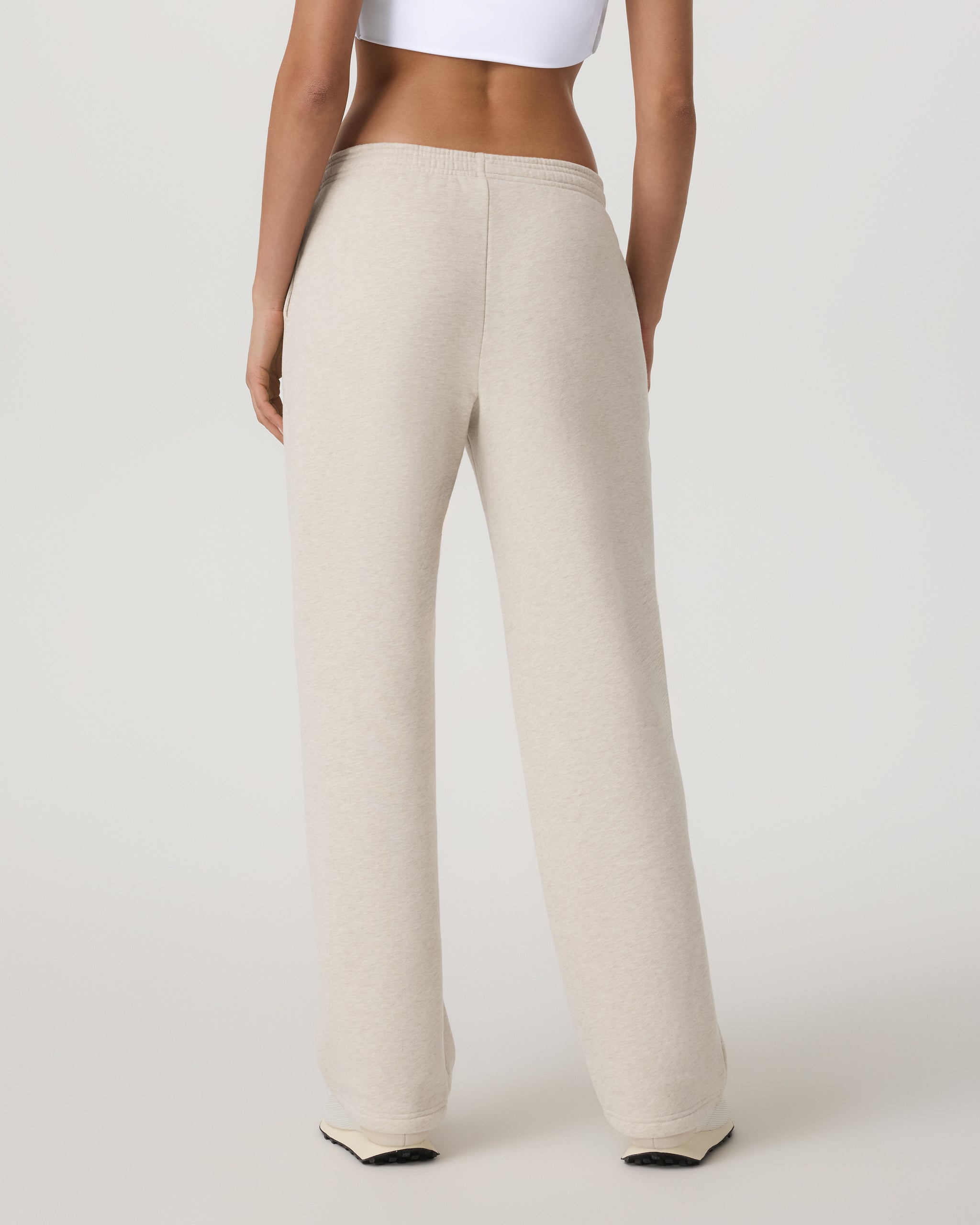 Restore Straight Leg Sweatpant-Short | Bone Heather - Image 3