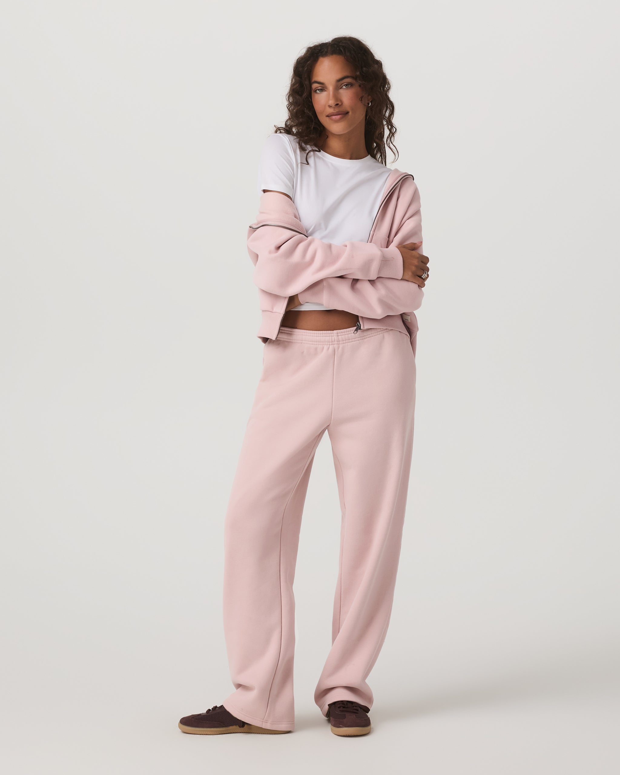 Restore Straight Leg Sweatpant | Vintage Rose
