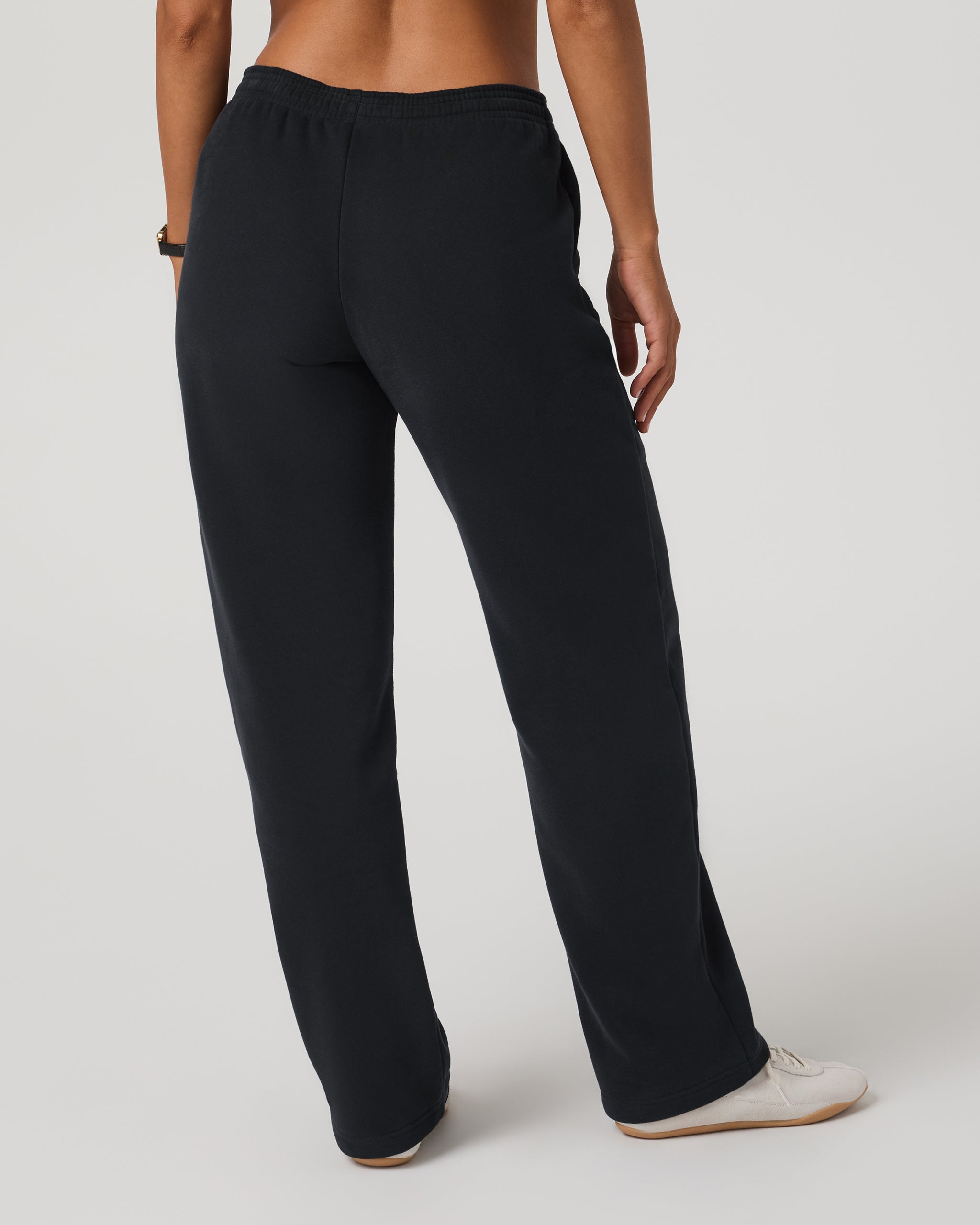 Restore Straight Leg Sweatpant-Long | Washed Black - Image 3