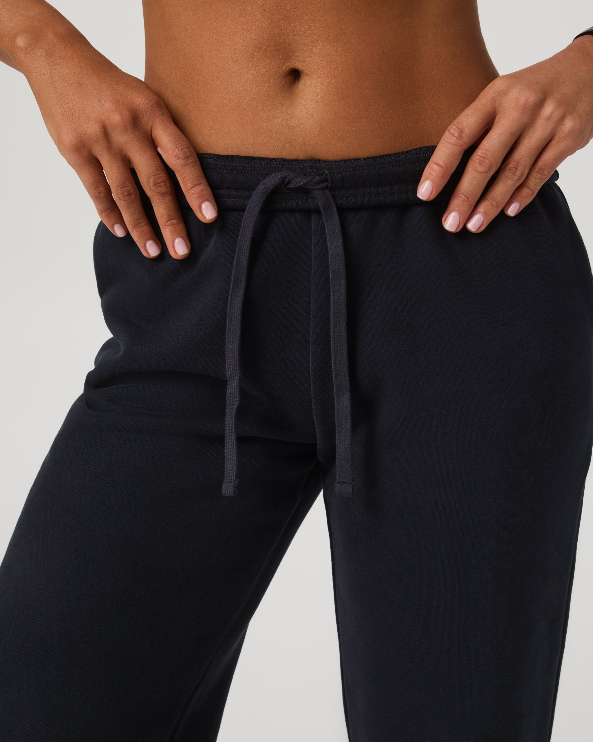 Restore Straight Leg Sweatpant | Washed Black - Image 2