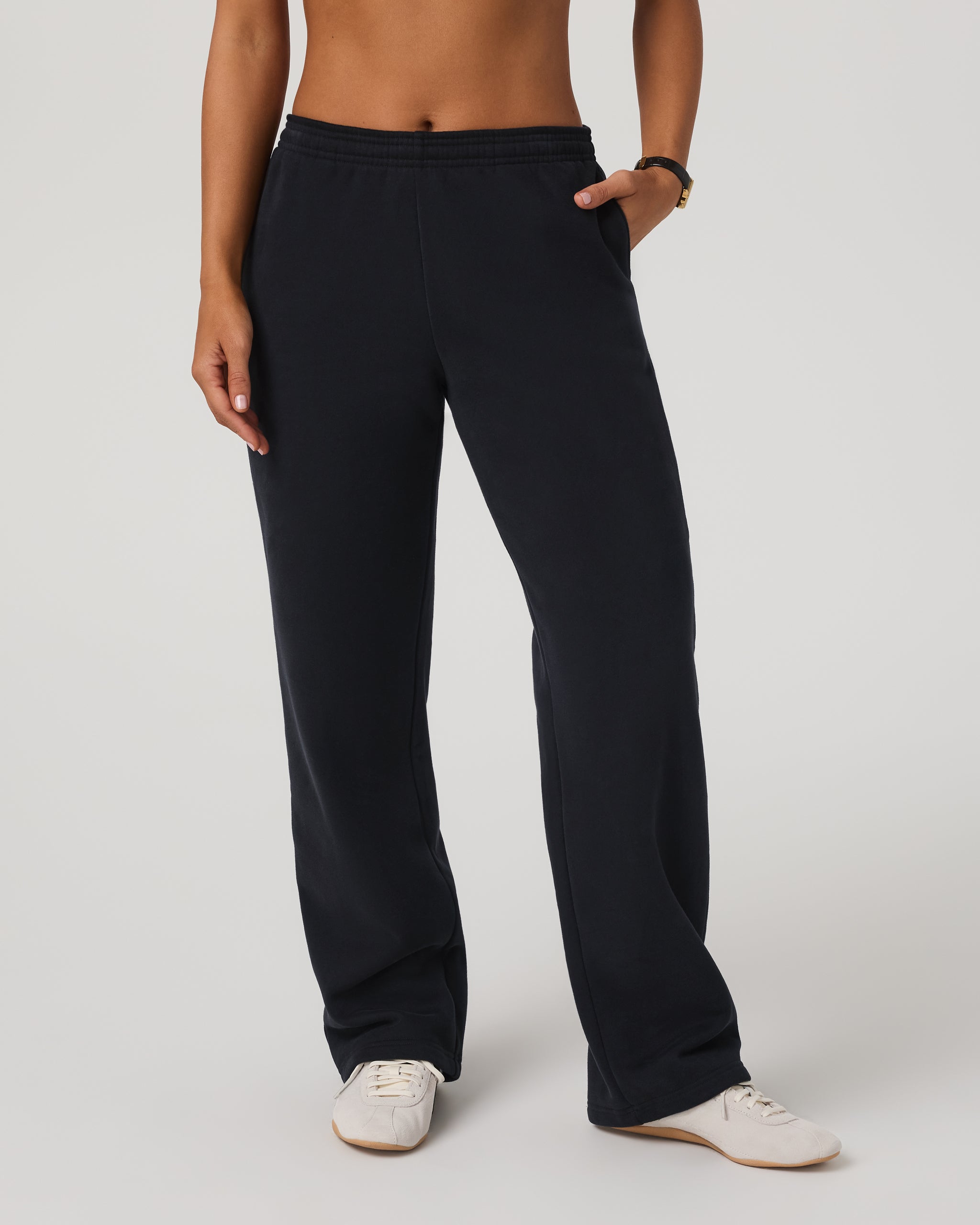 Restore Straight Leg Sweatpant | Washed Black
