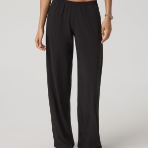 Villa Everyday Wideleg - Long | Black