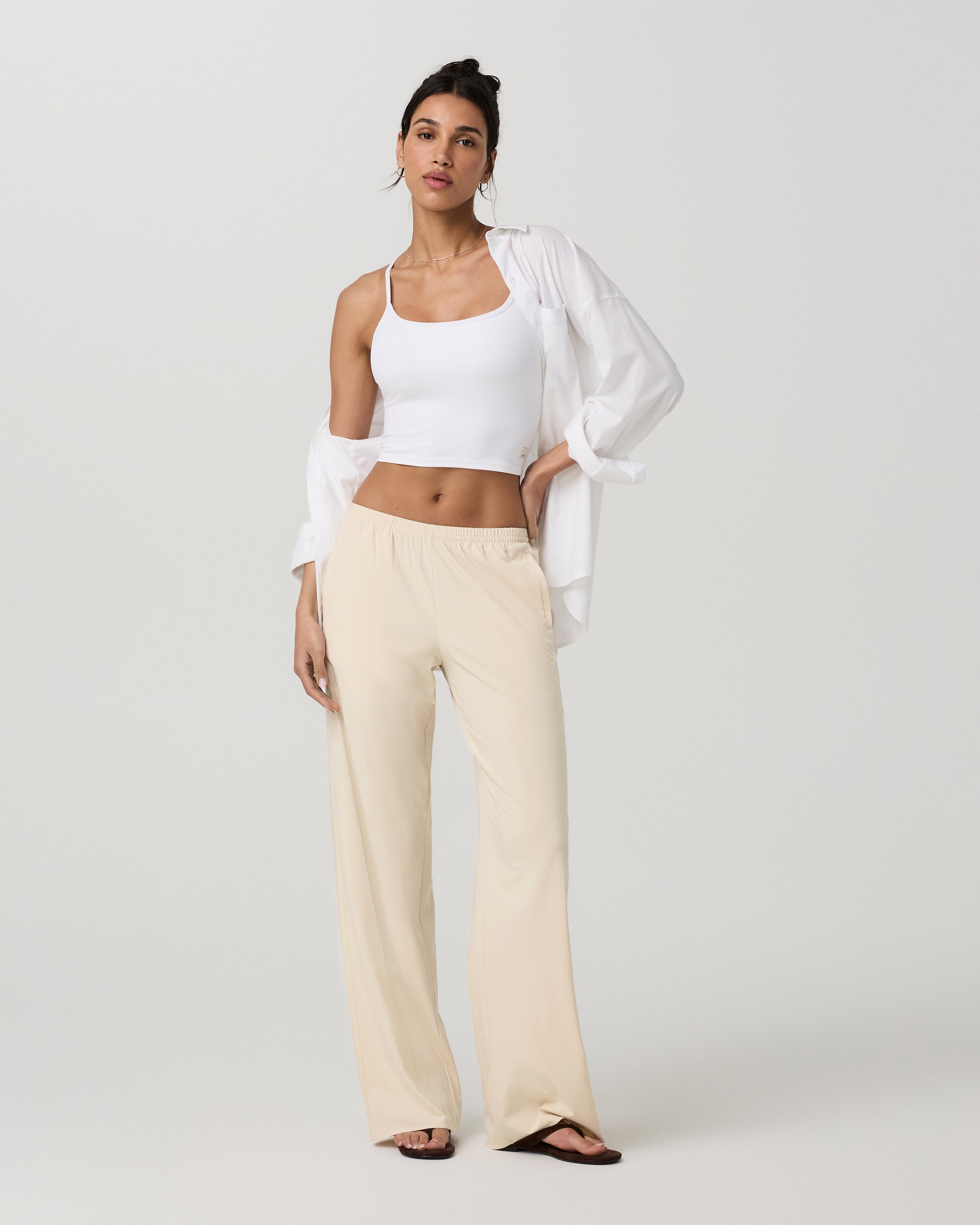 Villa Everyday Wideleg | Bleached Sand - Image 4