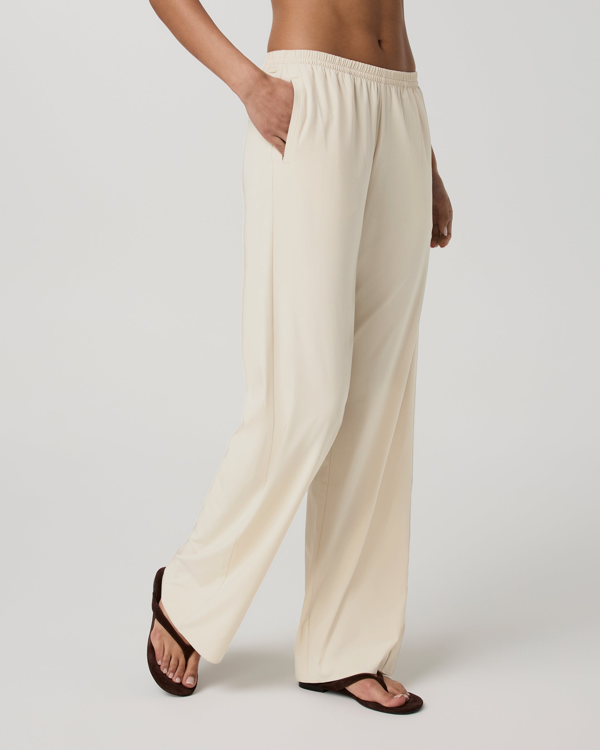 Villa Everyday Wideleg - Long | Bleached Sand - Image 4
