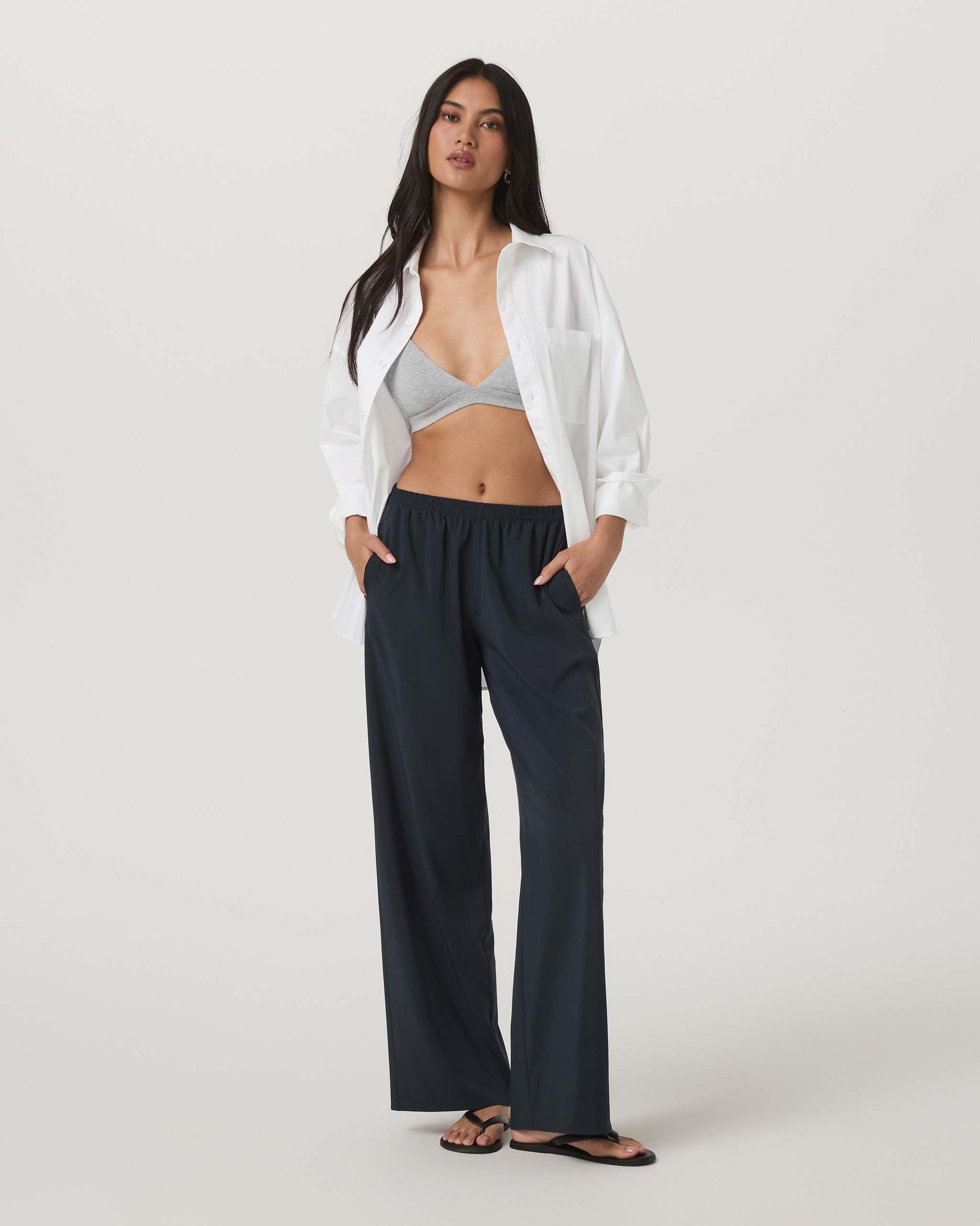 Villa Everyday Wideleg - Long | Ink - Image 2