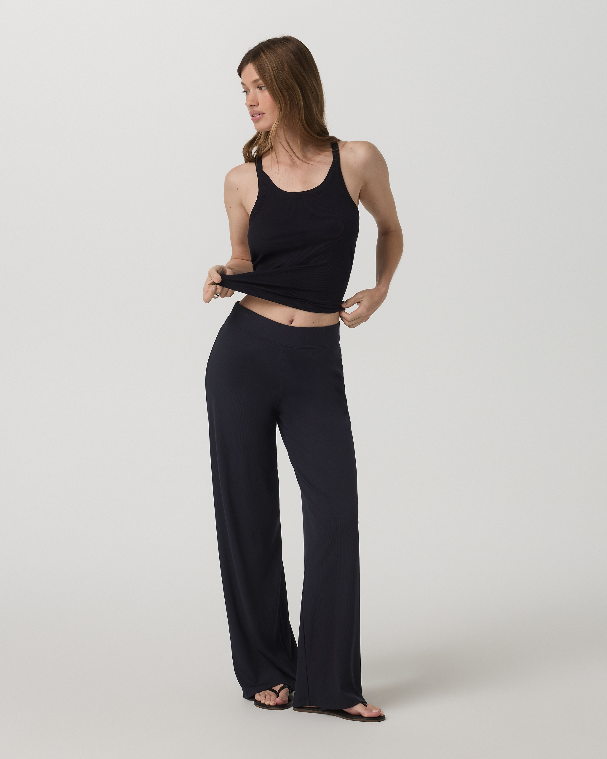 Pose Wideleg Pant | Black - Image 2