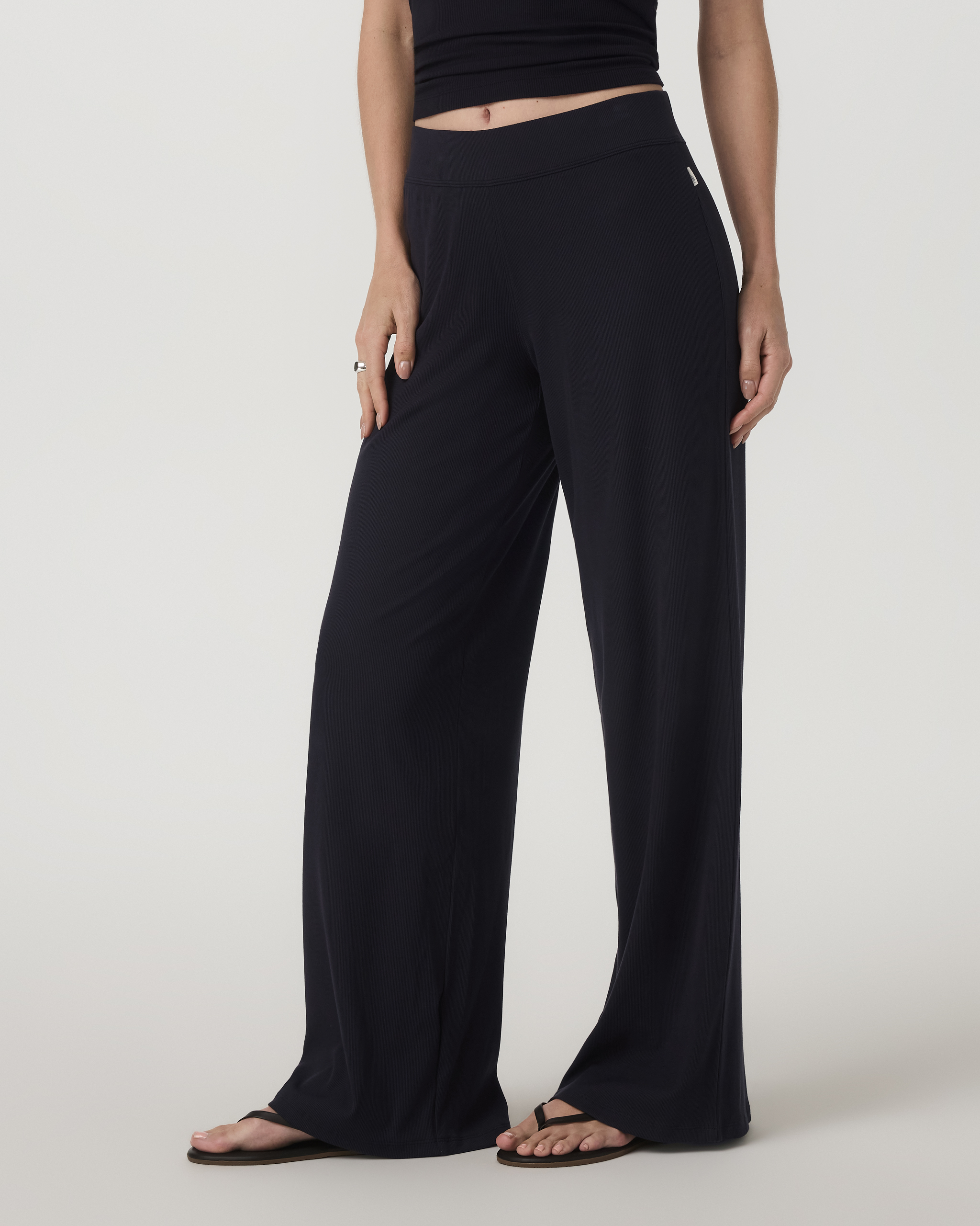 Pose Wideleg Pant | Black