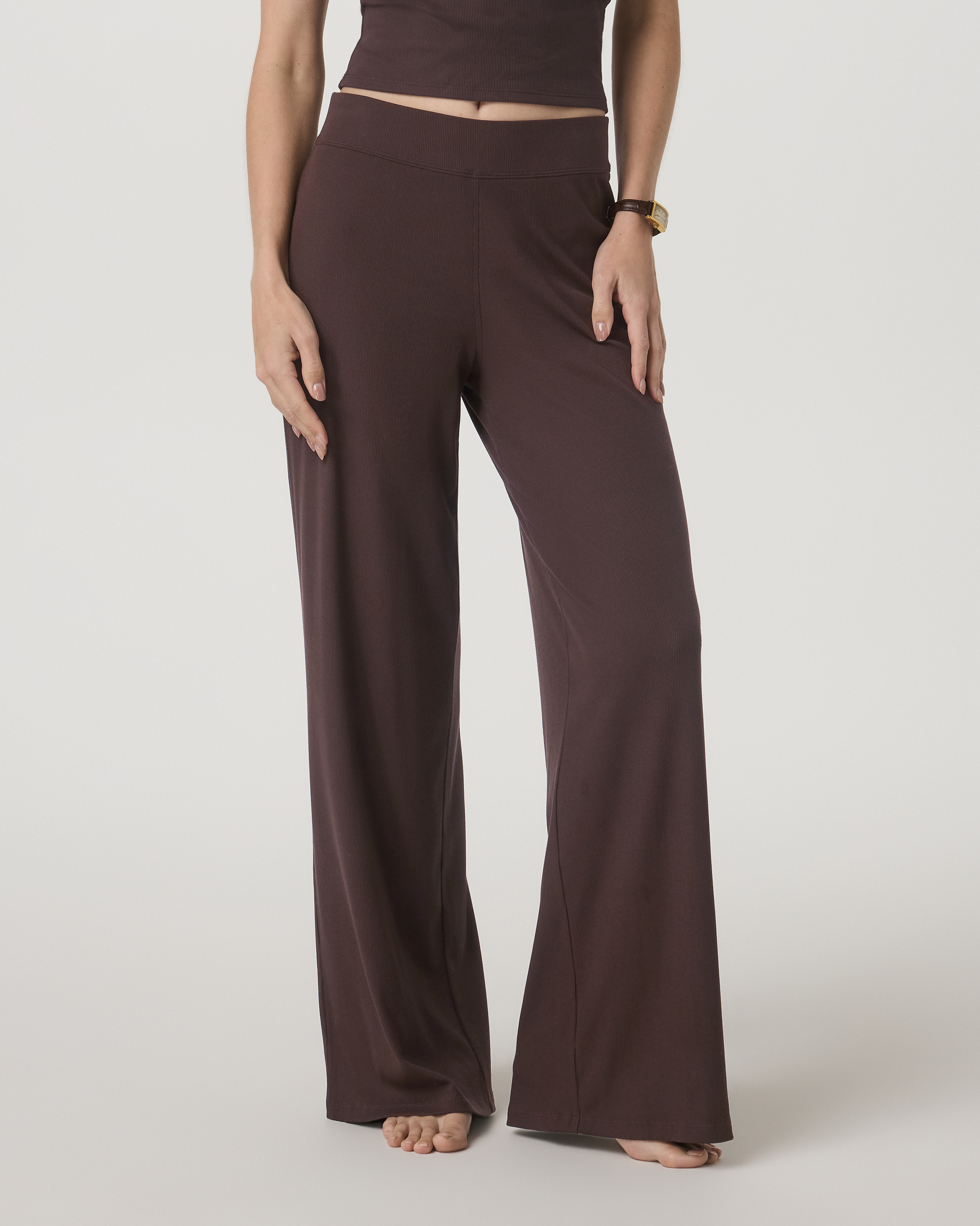 Pose Wideleg Pant | French Roast