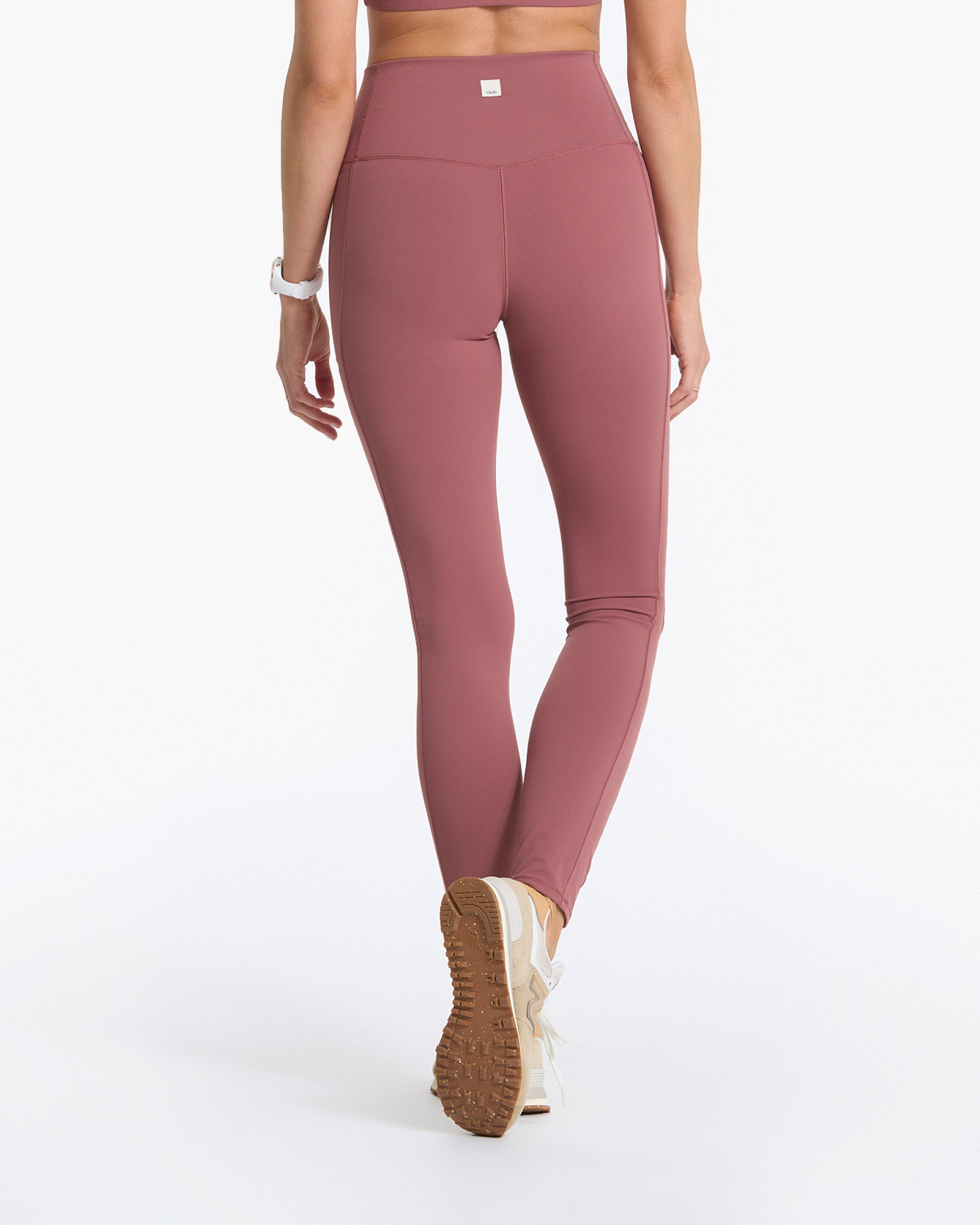 Studio Pocket Legging-Long | Rosewood - Image 4