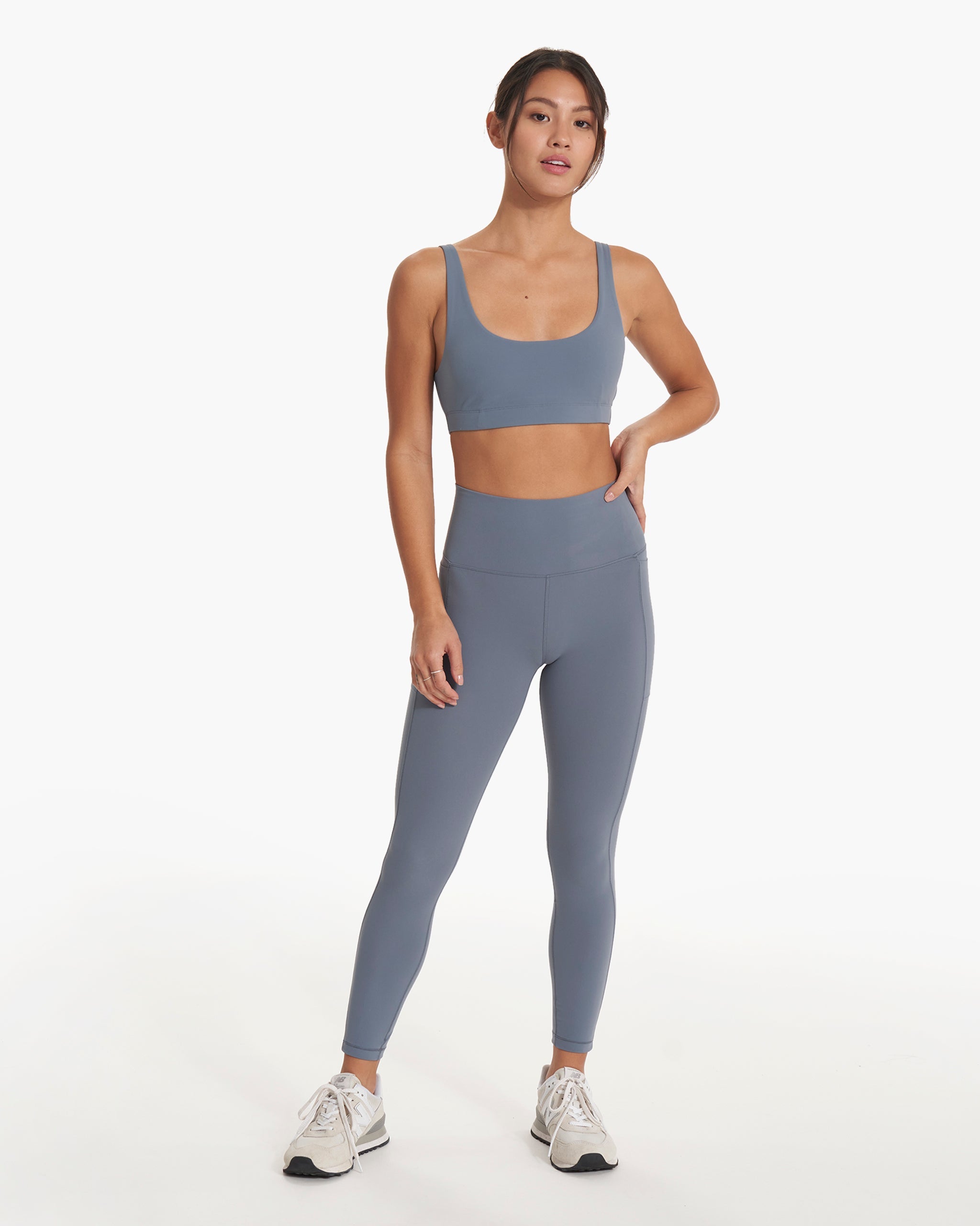 Studio Pocket Legging-Short | Light Azure - Image 4