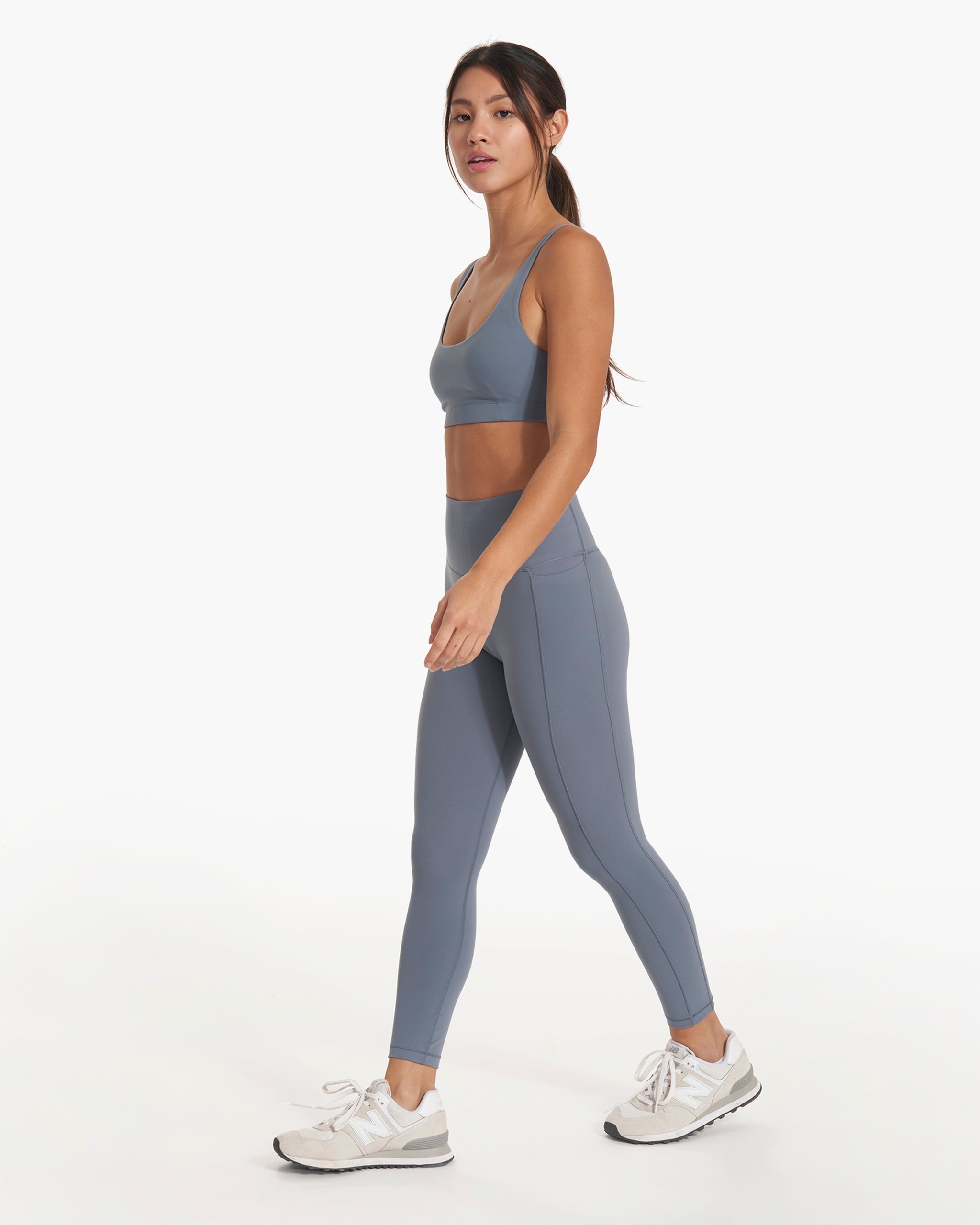Studio Pocket Legging-Short | Light Azure - Image 5